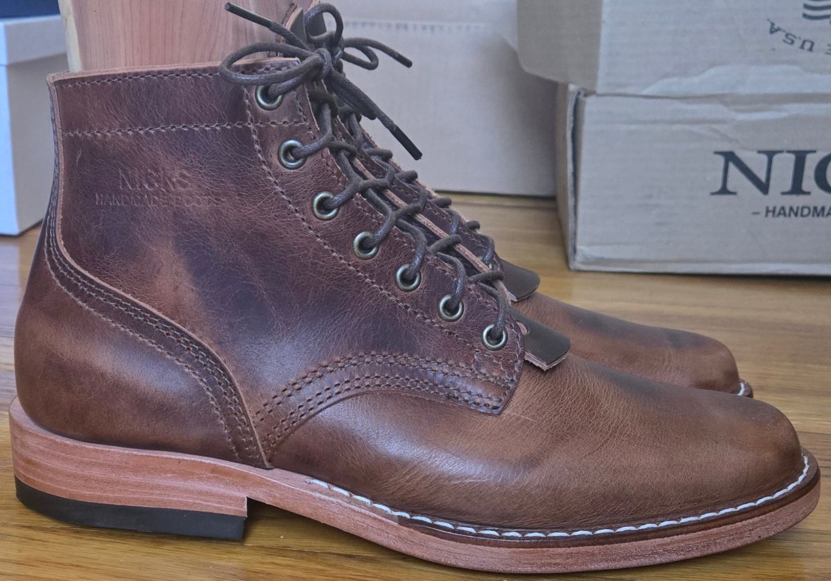 Photo by chuligani on October 1, 2025 of the Nicks Lace Up Heritage in Italian Brown Cypress.