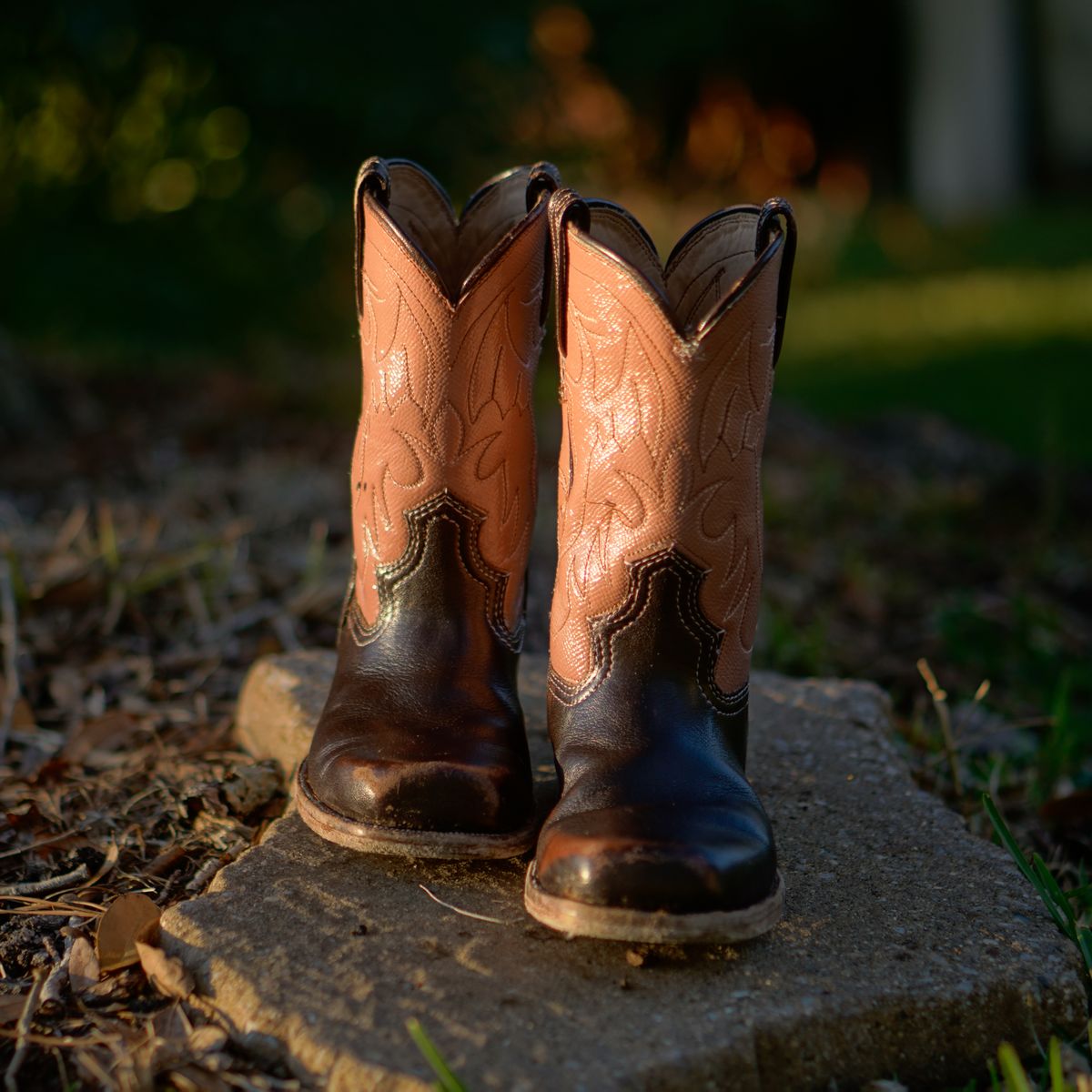 Photo by thenewreligion on January 3, 2025 of the Self-Made Cowboy Boot in Water Buffalo.