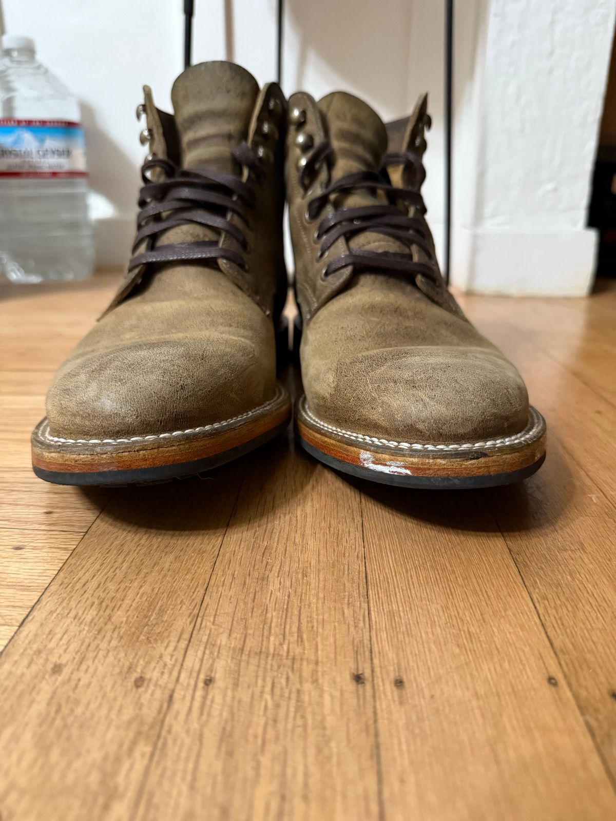 Photo by seconds_and_selvedge on January 5, 2026 of the Parkhurst The Allen in Gingembre Kudu.