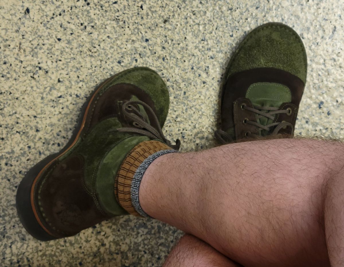 Photo by GrantR on August 27, 2025 of the Jim Green African Ranger in Jim Green / Rough Out Houston Green & Jim Green / Rough Out Houston Brown.
