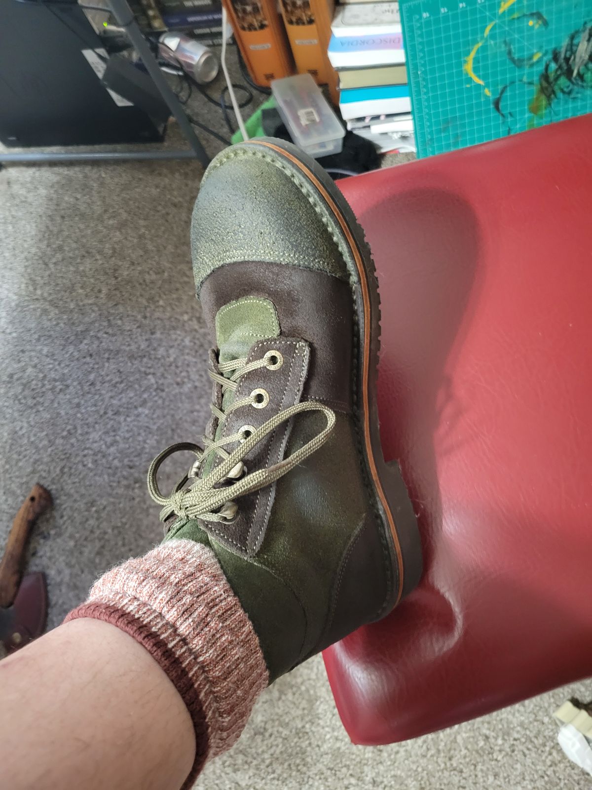Photo by GrantR on September 6, 2025 of the Jim Green African Ranger in Jim Green / Rough Out Houston Green & Jim Green / Rough Out Houston Brown.