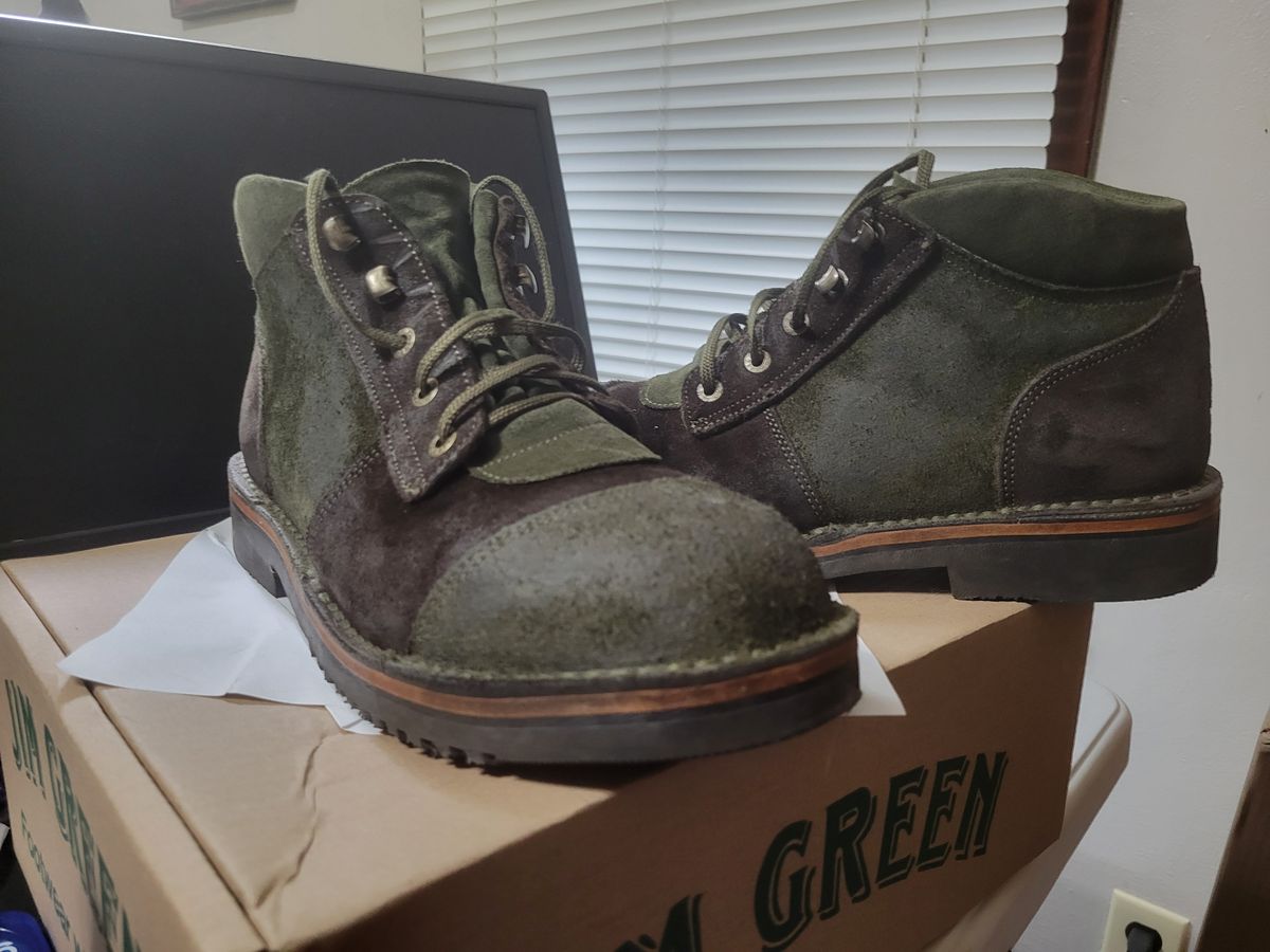 Photo by GrantR on September 22, 2025 of the Jim Green African Ranger in Jim Green / Rough Out Houston Green & Jim Green / Rough Out Houston Brown.
