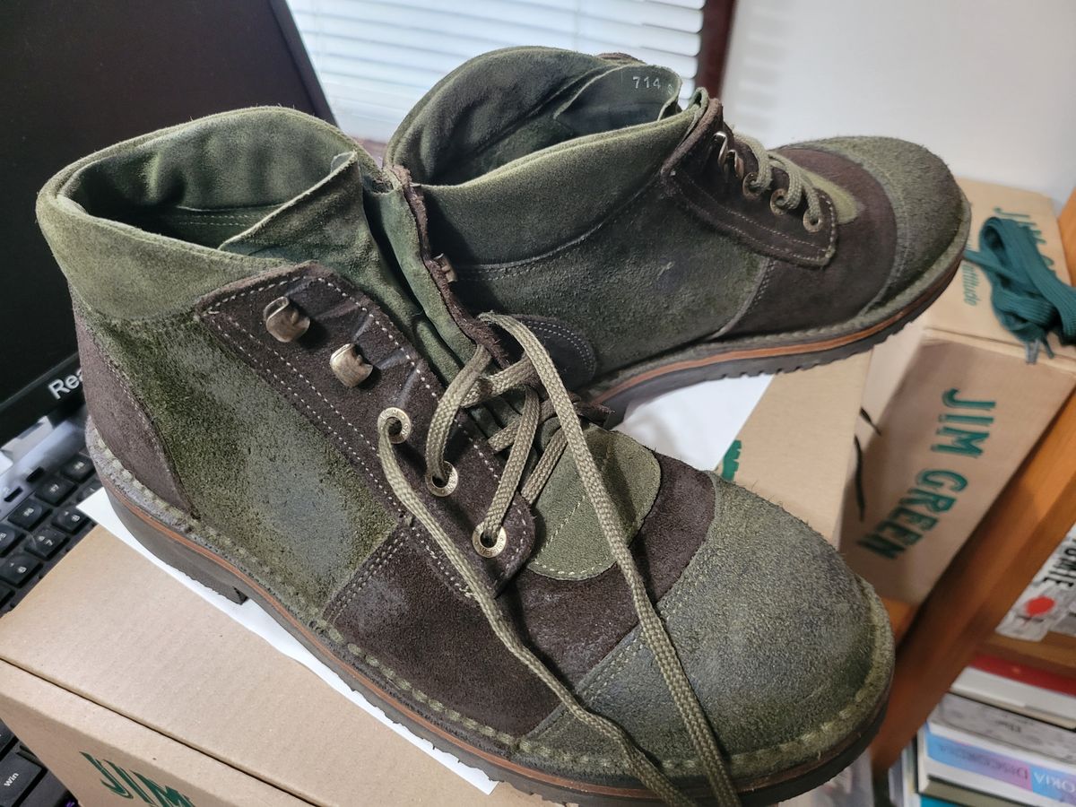 Photo by GrantR on October 17, 2025 of the Jim Green African Ranger in Jim Green / Rough Out Houston Green & Jim Green / Rough Out Houston Brown.