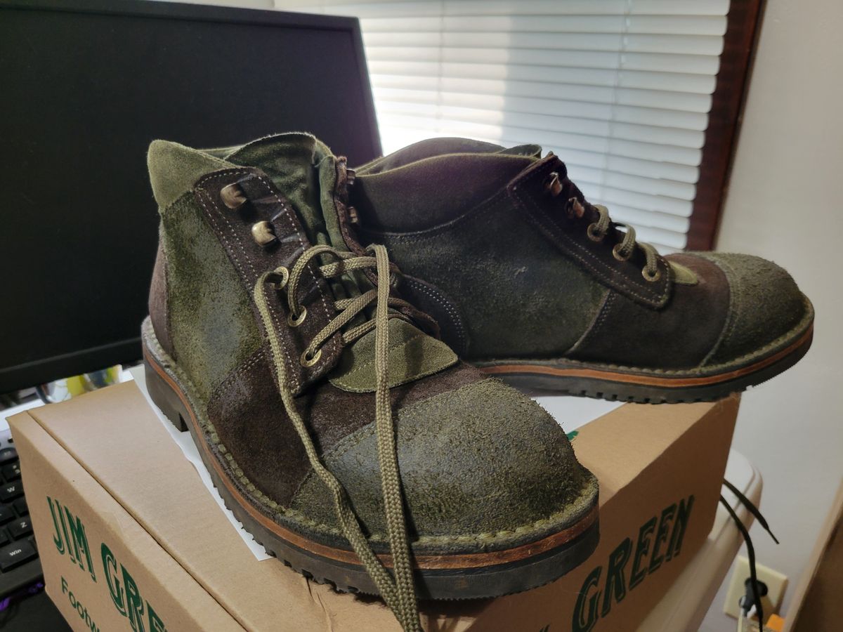 Photo by GrantR on October 17, 2025 of the Jim Green African Ranger in Jim Green / Rough Out Houston Green & Jim Green / Rough Out Houston Brown.