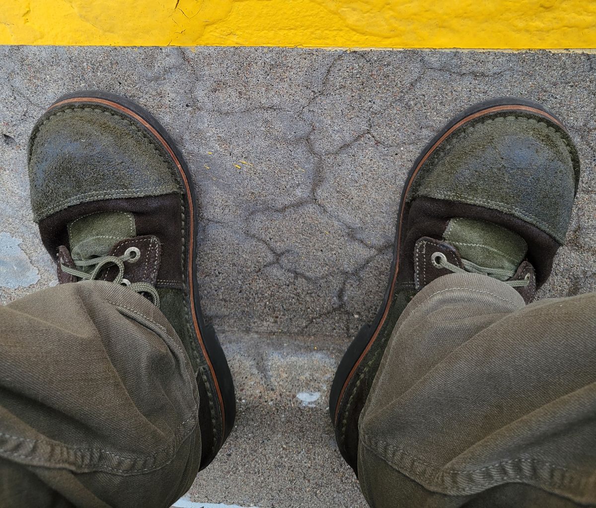 Photo by GrantR on April 27, 2026 of the Jim Green African Ranger in Jim Green / Rough Out Houston Green & Jim Green / Rough Out Houston Brown.