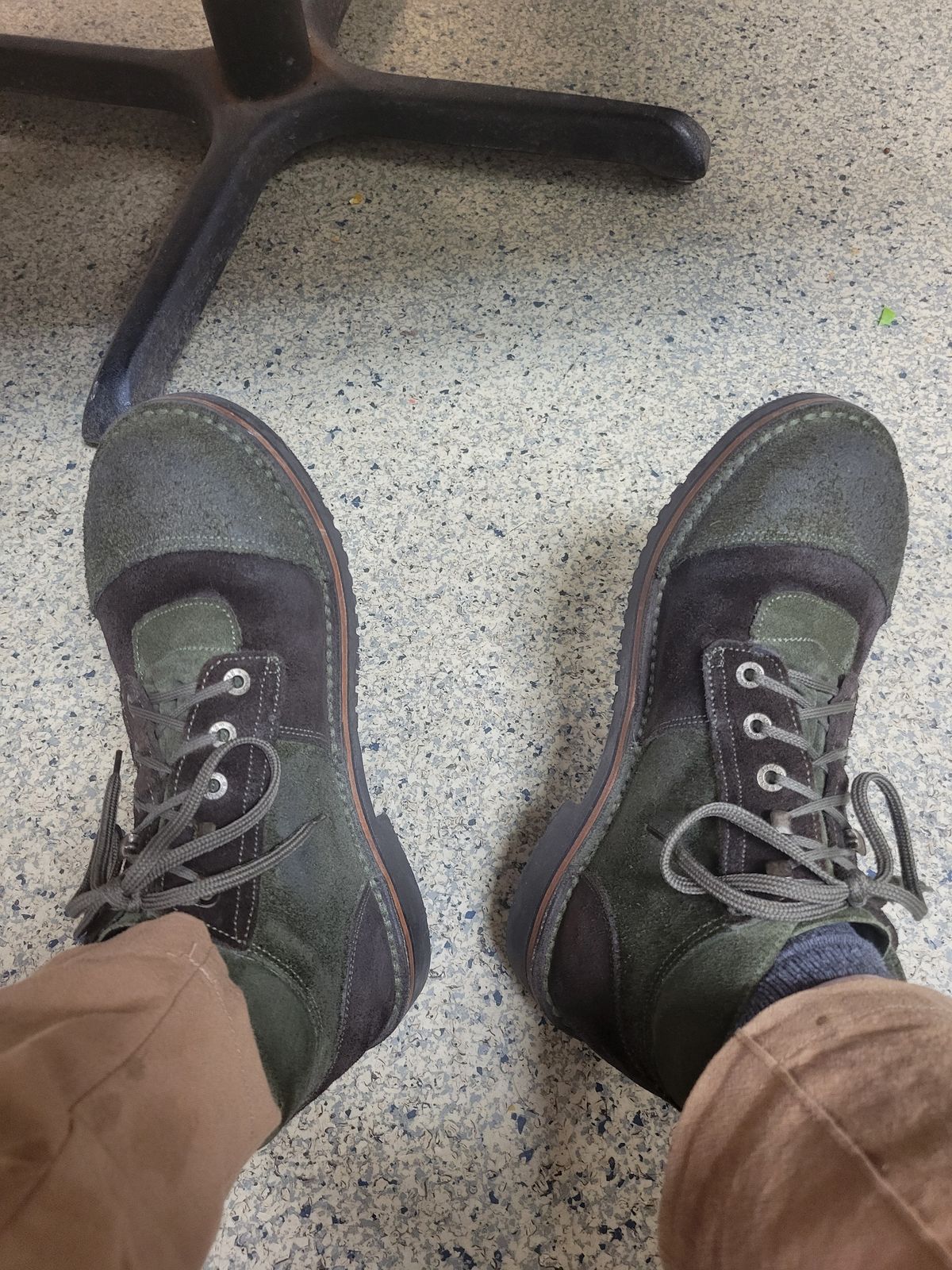 Photo by GrantR on May 18, 2026 of the Jim Green African Ranger in Jim Green / Rough Out Houston Green & Jim Green / Rough Out Houston Brown.