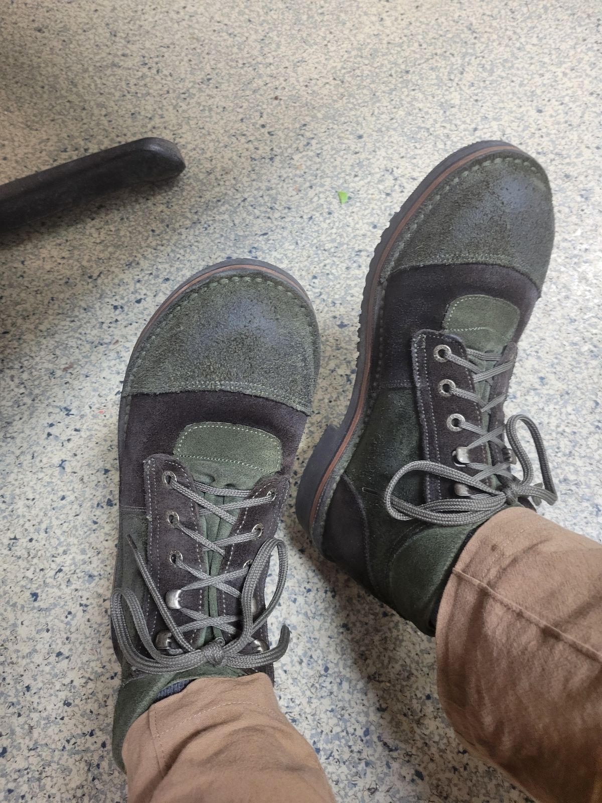 Photo by GrantR on May 18, 2026 of the Jim Green African Ranger in Jim Green / Rough Out Houston Green & Jim Green / Rough Out Houston Brown.
