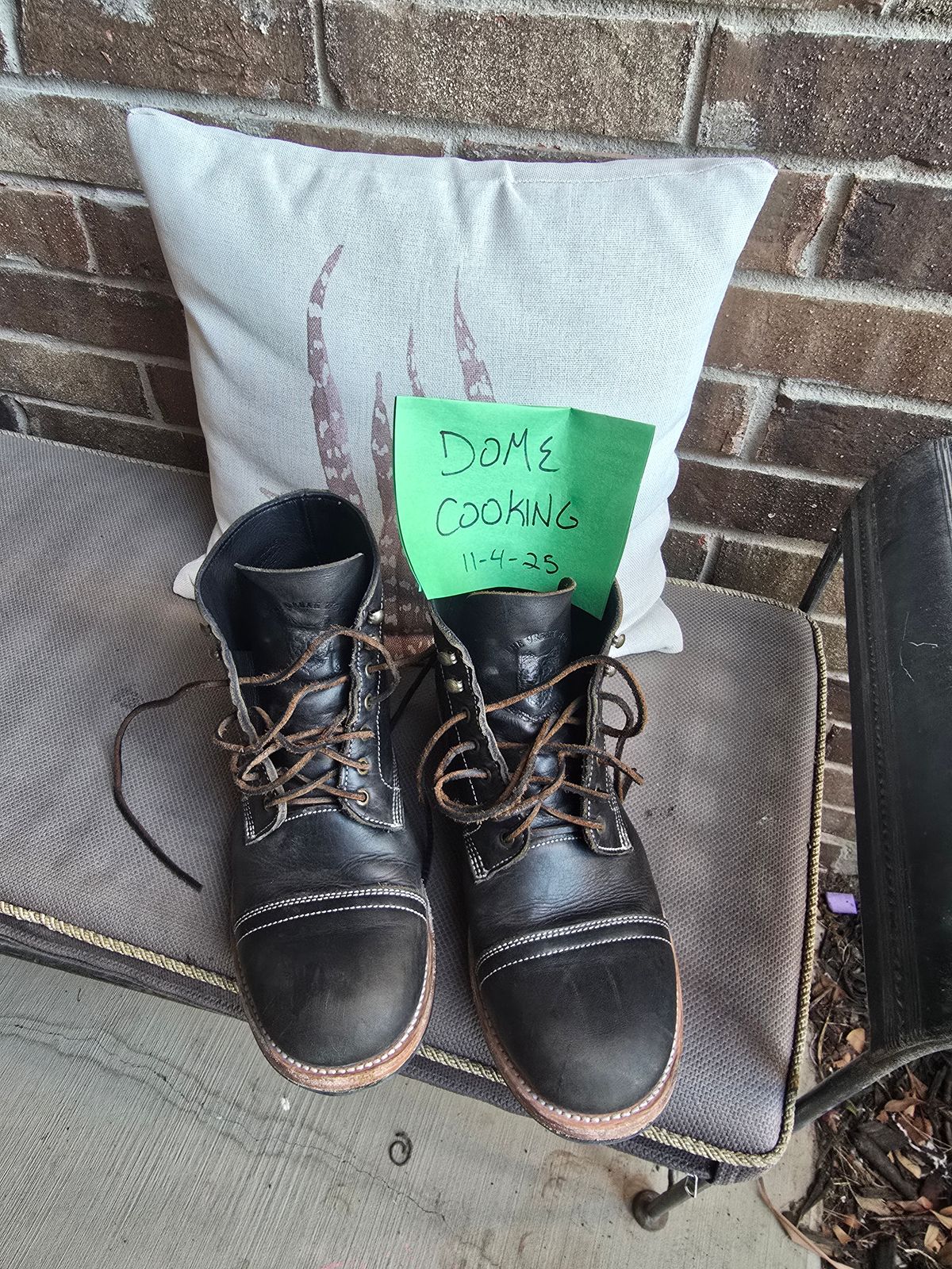 Photo by njjones9000 on November 4, 2025 of the Urban Wolf Club Thompson in Lefarc Black Bitone Teacore.