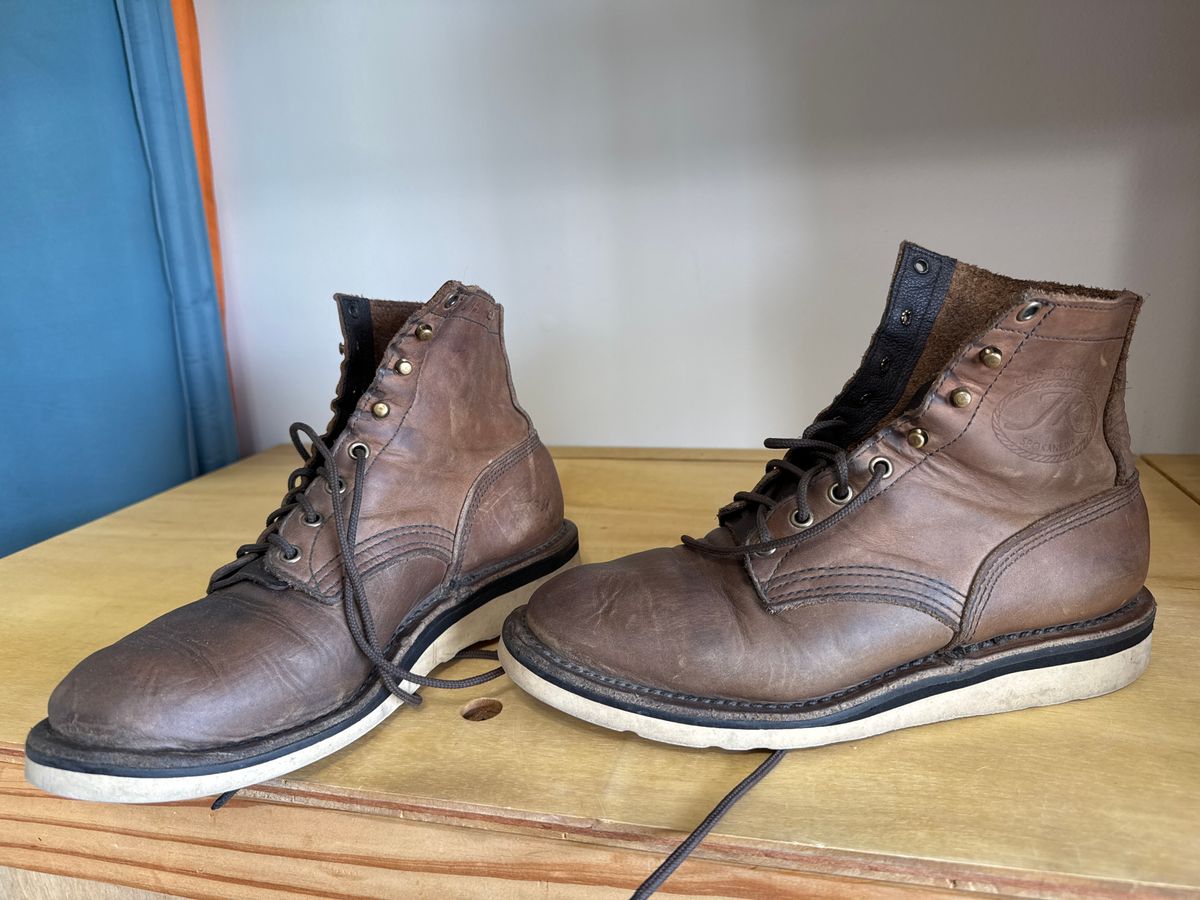 Photo by Alex2983 on April 11, 2025 of the JK Boots 300 in JK Boots Brown.