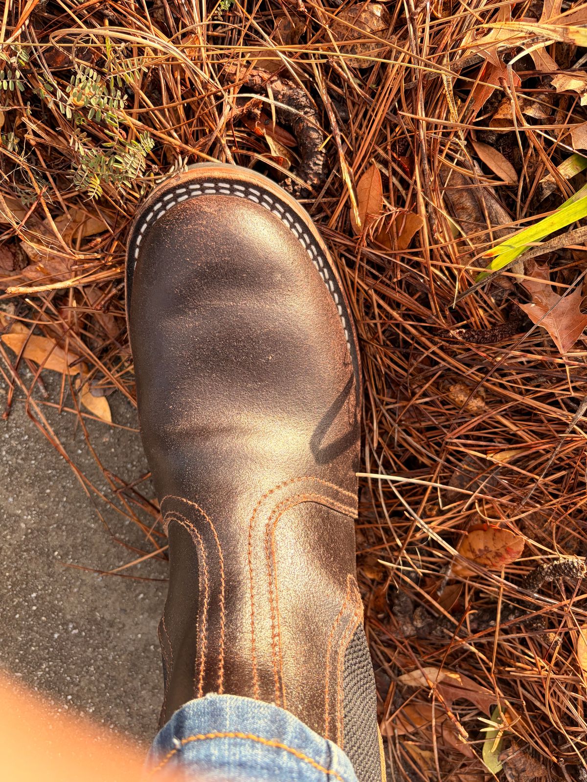 Photo by Alex2983 on February 26, 2026 of the Nicks Heritage Chelsea in Horween Brown Waxed Flesh.