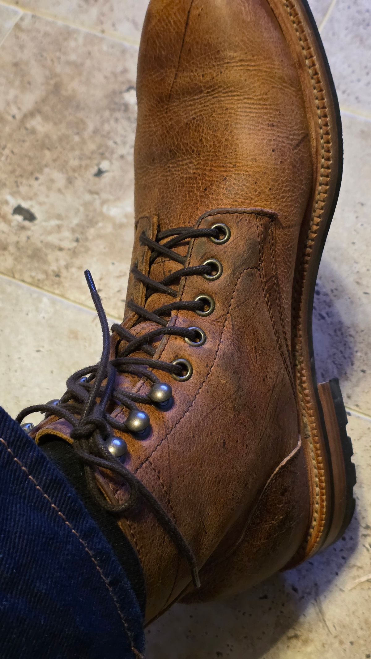 Photo by mknewman on February 15, 2026 of the Parkhurst The Allen in C.F. Stead Anise Kudu.