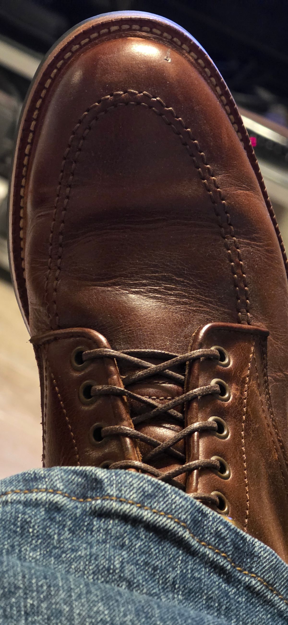 Photo by mknewman on October 25, 2025 of the Parkhurst The Niagara in Seidel Brown Double Shot.