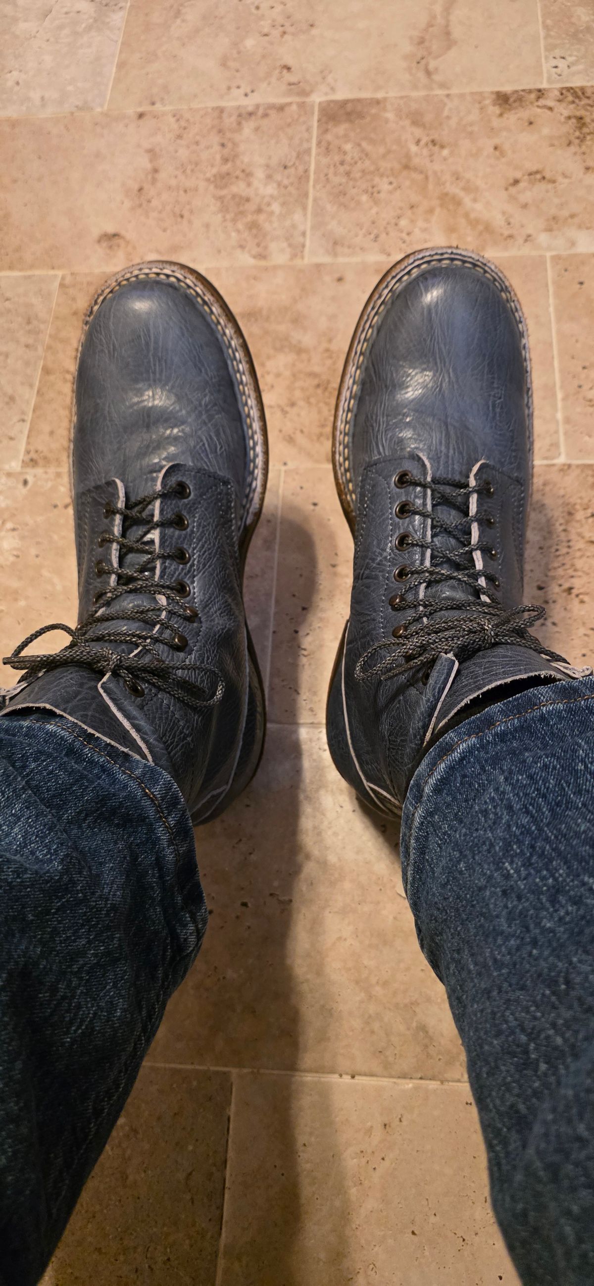 Photo by mknewman on November 10, 2025 of the White's Farmer/Rancher in Blue Bullhide.