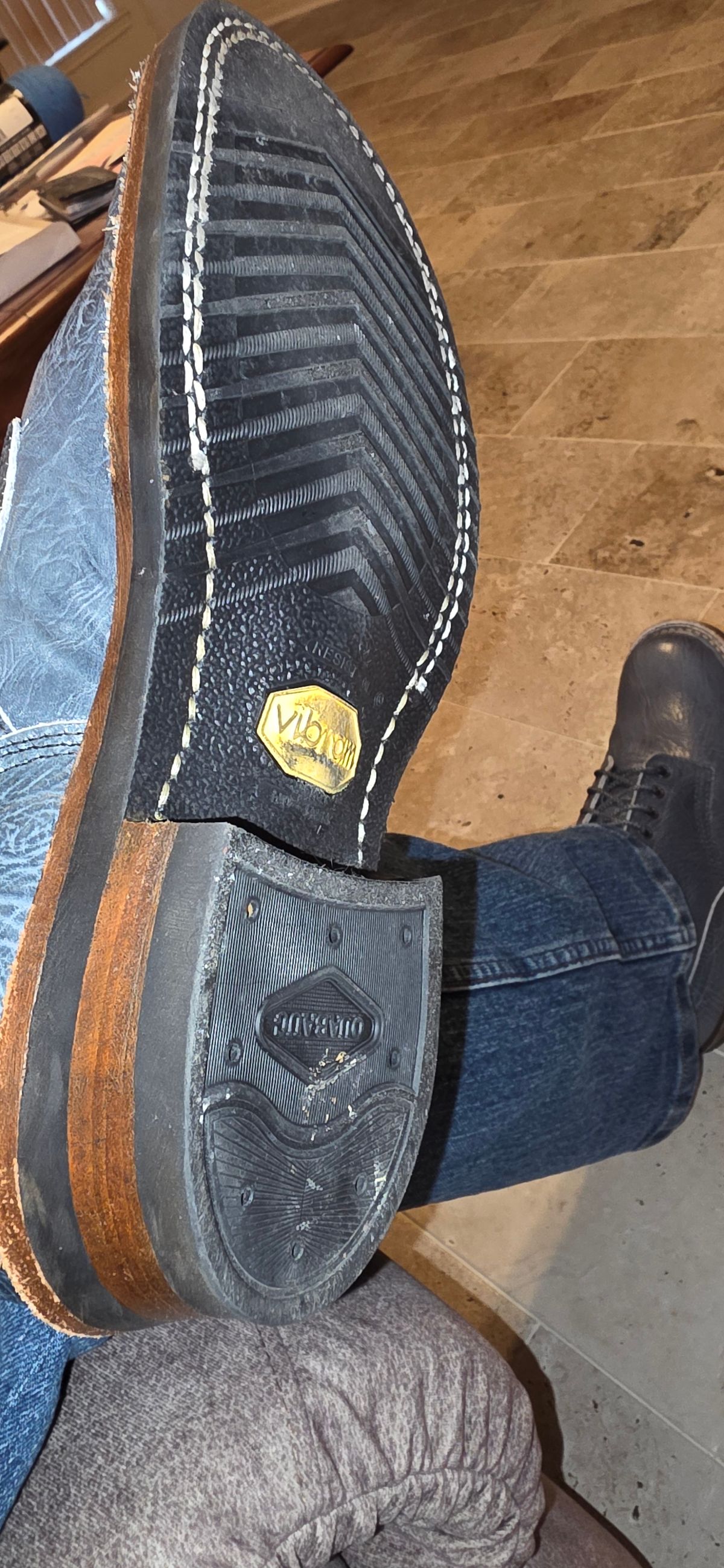 Photo by mknewman on November 27, 2025 of the White's Farmer/Rancher in Blue Bullhide.