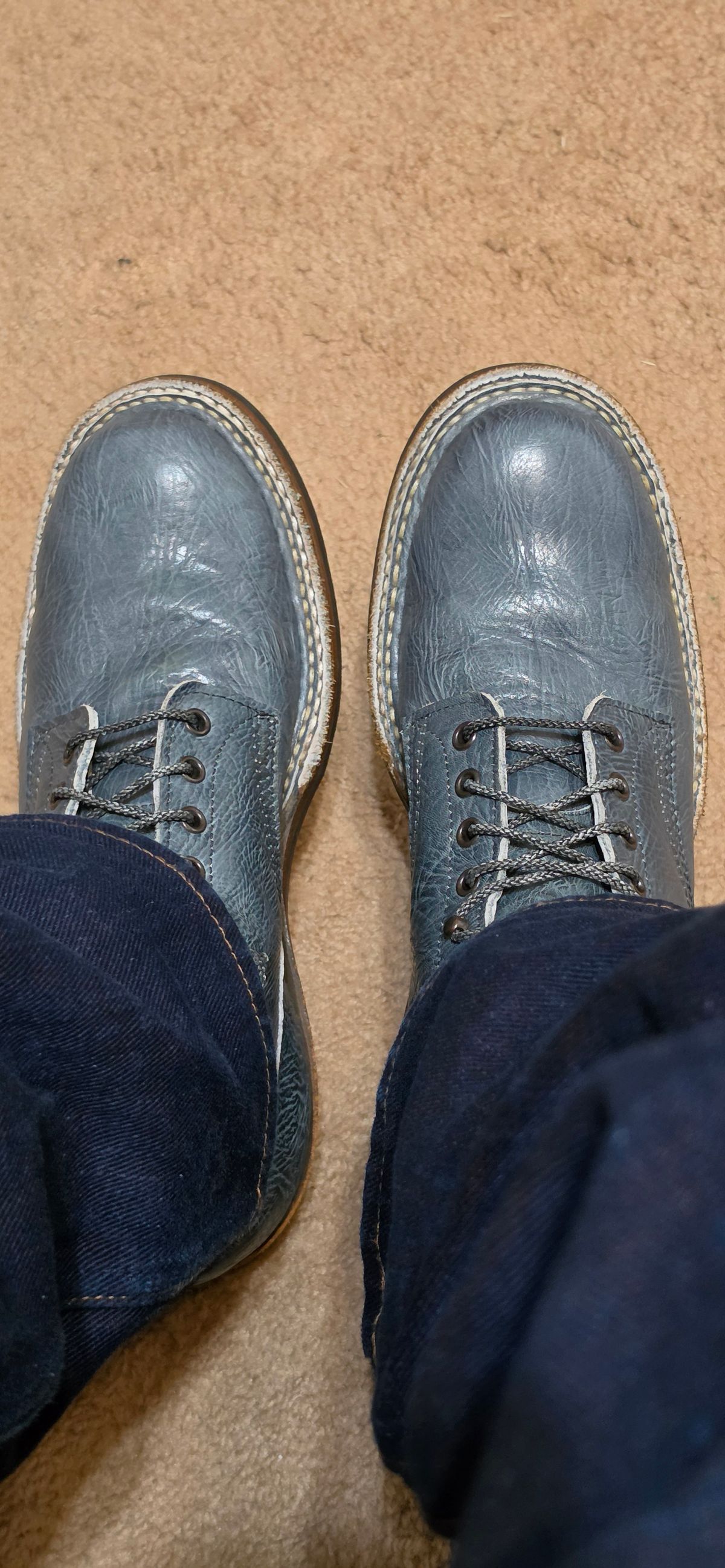 Photo by mknewman on April 13, 2026 of the White's Farmer/Rancher in Blue Bullhide.