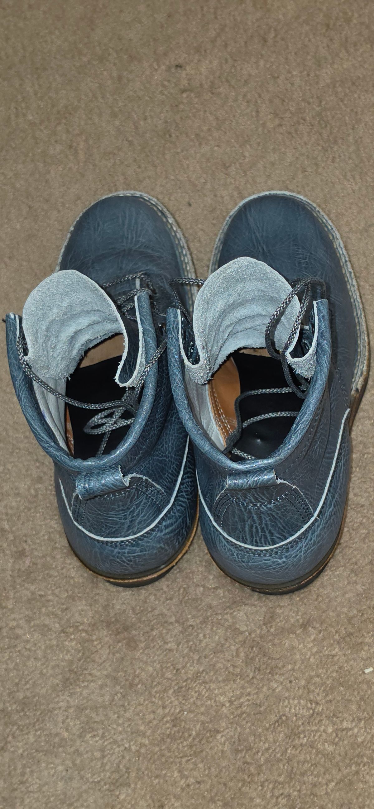 Photo by mknewman on April 13, 2026 of the White's Farmer/Rancher in Blue Bullhide.