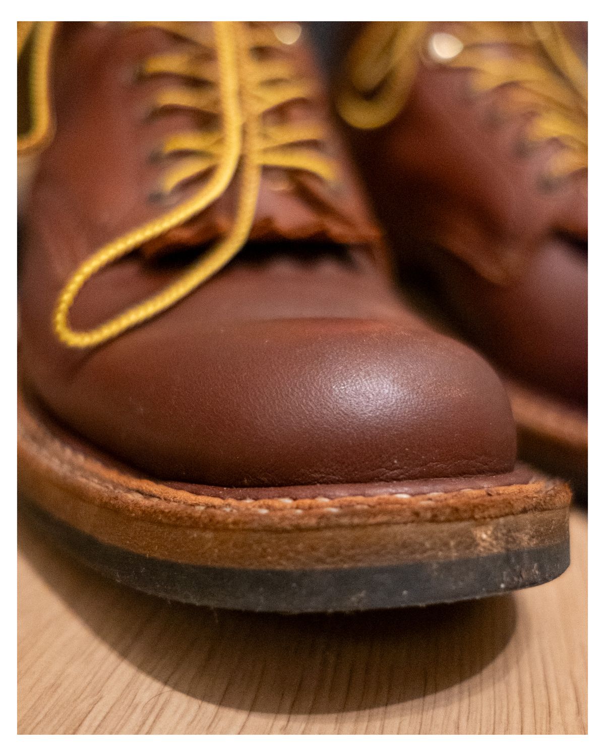 Photo by zenniszarkov on November 4, 2025 of the White's Farmer/Rancher in Seidel Red Dog Oil Tan.