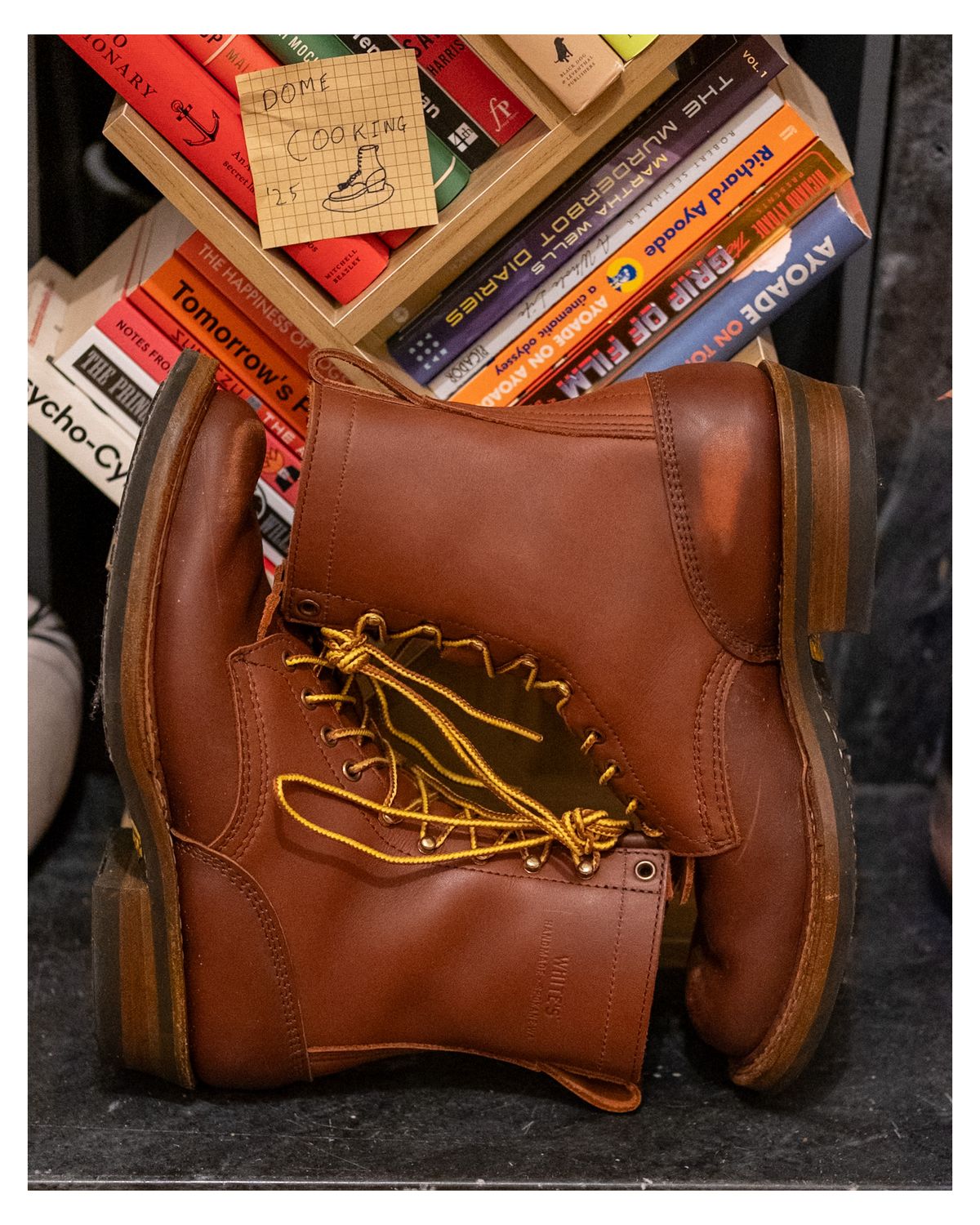 Photo by zenniszarkov on November 4, 2025 of the White's Farmer/Rancher in Seidel Red Dog Oil Tan.