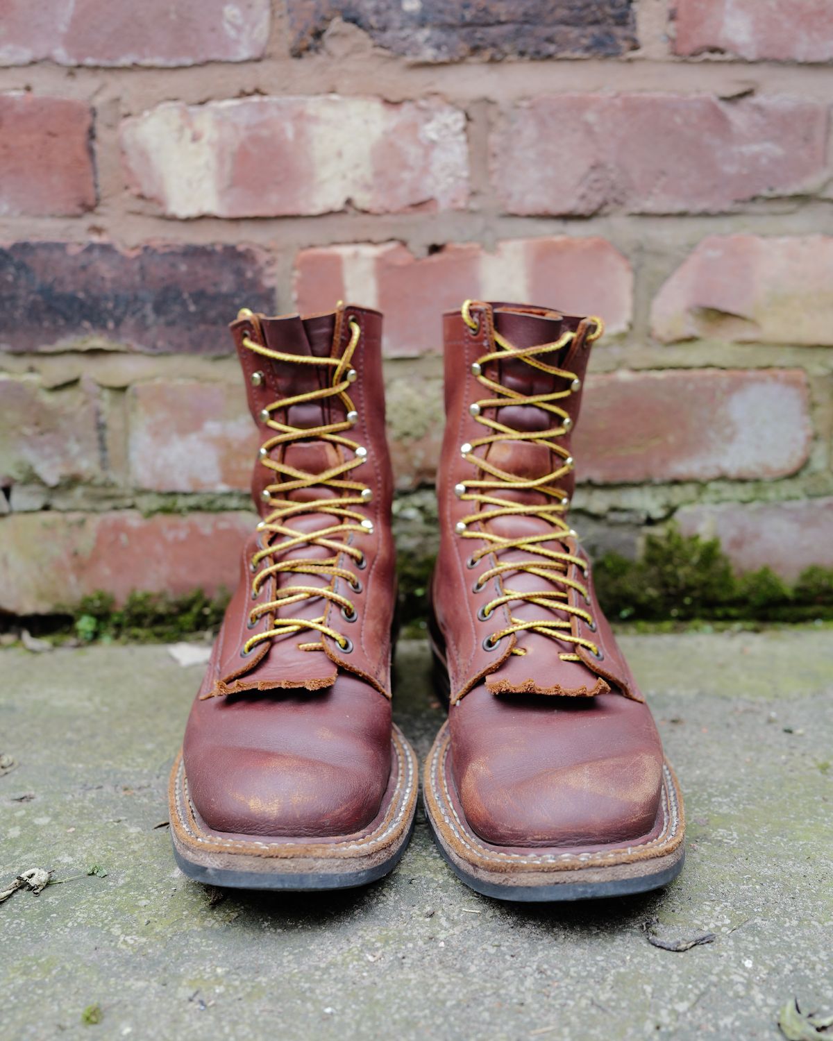 Photo by zenniszarkov on April 2, 2026 of the White's Farmer/Rancher in Seidel Red Dog Oil Tan.