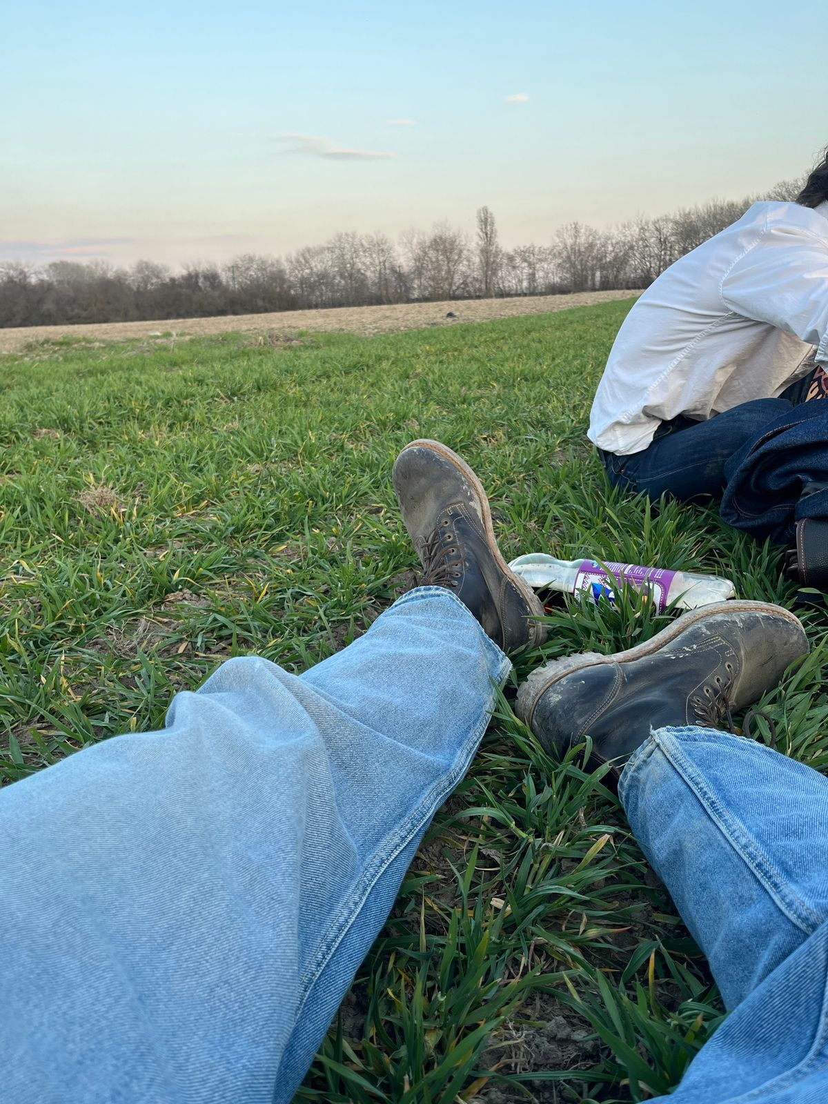 Photo by ambulambu on March 13, 2026 of the Truman Plain Toe Boot in Seidel Charcoal Double Shot.