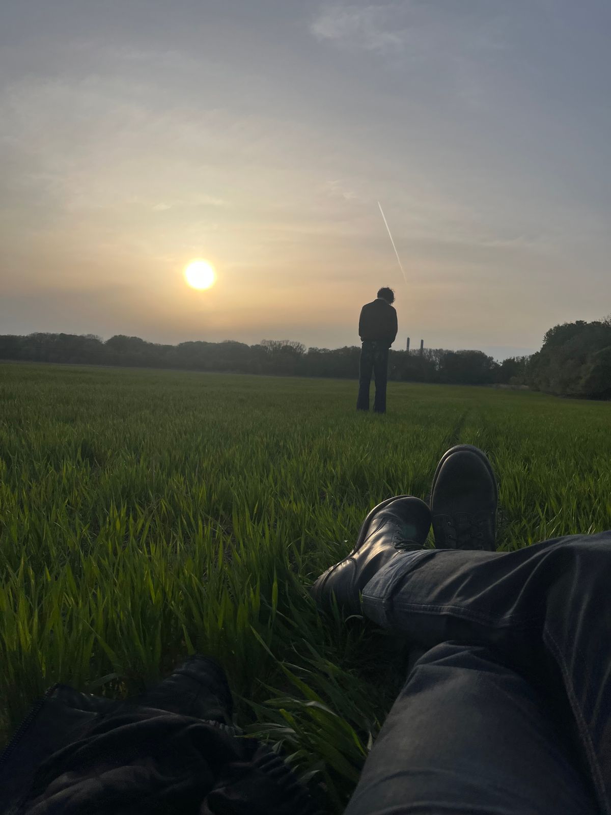 Photo by ambulambu on April 12, 2026 of the Truman Plain Toe Boot in Seidel Charcoal Double Shot.