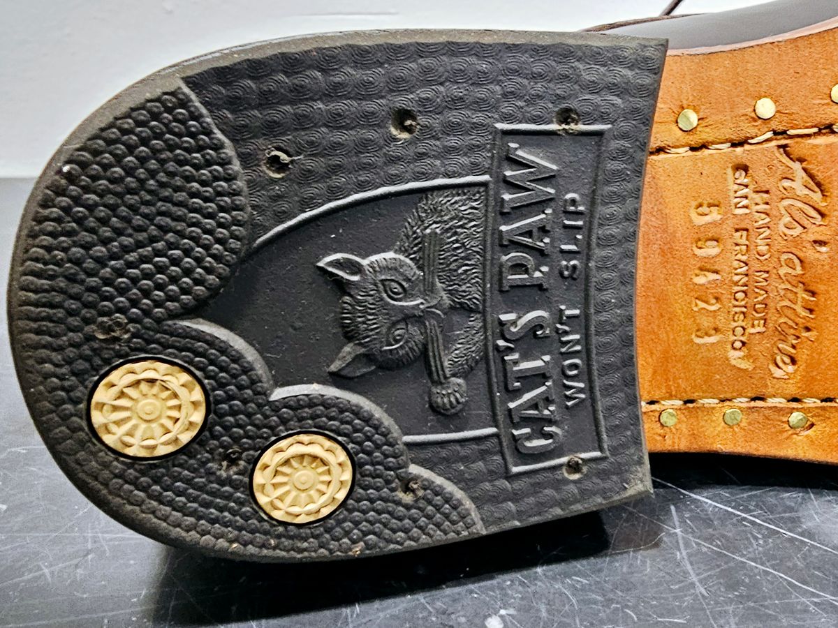 Photo by LeeRoss on October 30, 2024 of the Al's Attire Hand Made Type 1 Service Boot in Horween Brown Chromexcel Horsehide.