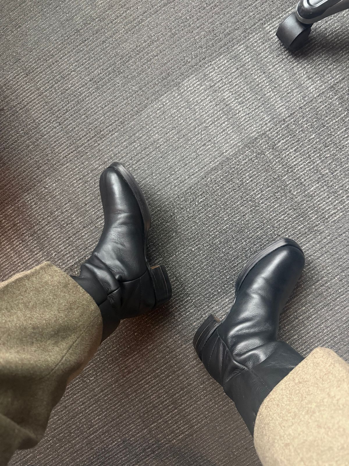 Photo by nitrocelluloseballoon on December 11, 2025 of the Fugawee 1861 Artillery Boot in Unknown Chrome Tan.