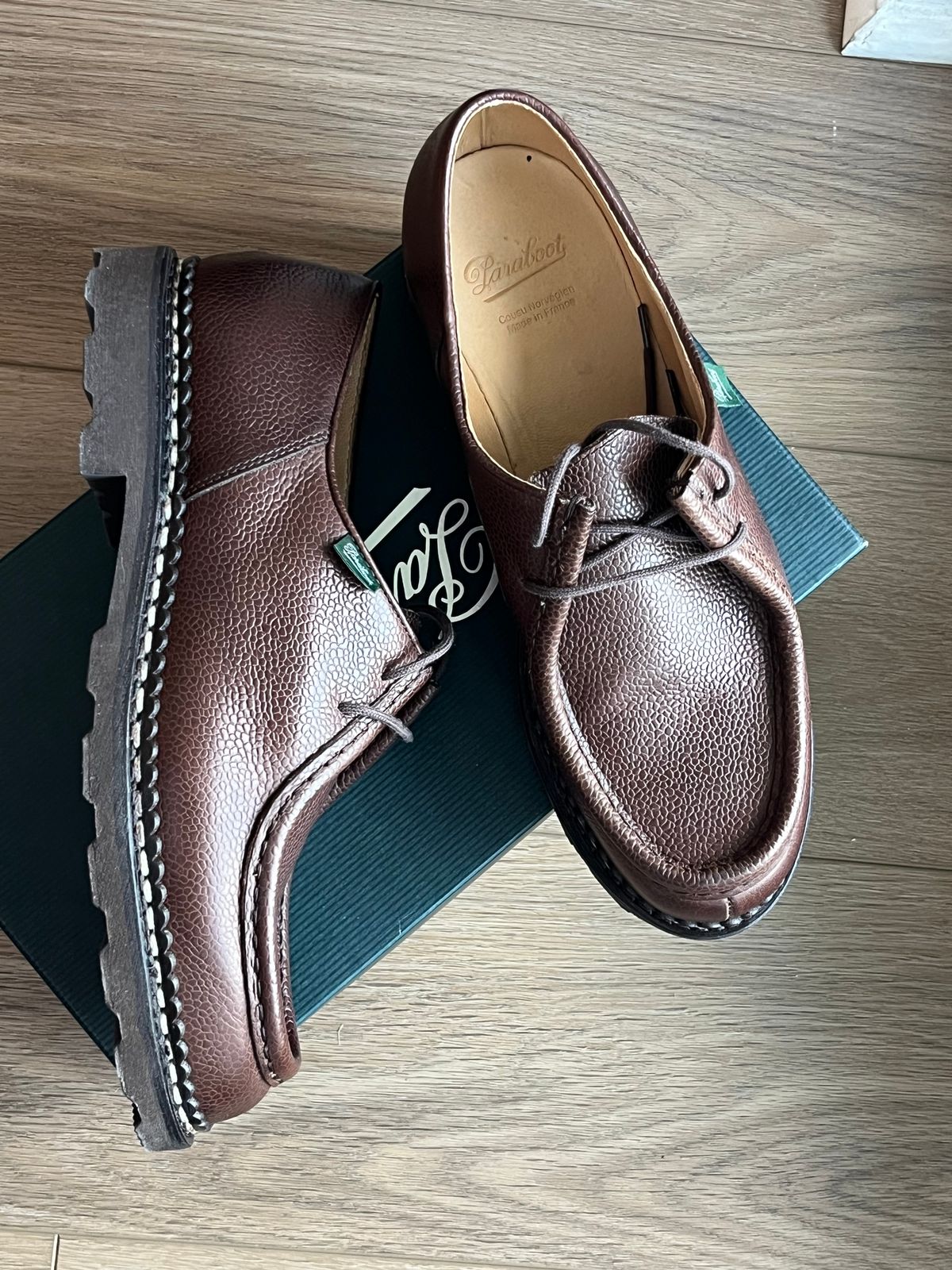 Photo by MukMukSifu on November 13, 2025 of the Paraboot Michael in Graine Ebene.