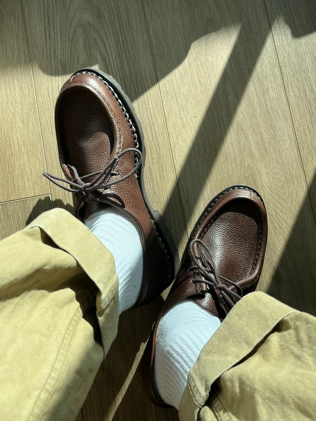 Photo by MukMukSifu on November 13, 2025 of the Paraboot Michael in Graine Ebene.