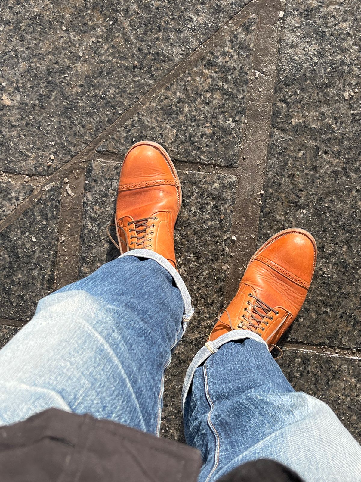 Photo by MukMukSifu on January 22, 2026 of the Viberg Service Boot BCT in Horween Natural Dublin.