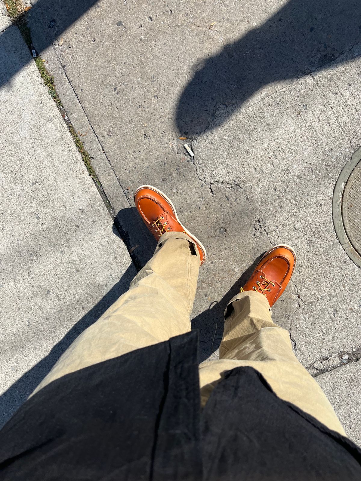 Photo by MukMukSifu on October 14, 2025 of the Red Wing 6-Inch Classic Moc in S.B. Foot Oro Legacy.