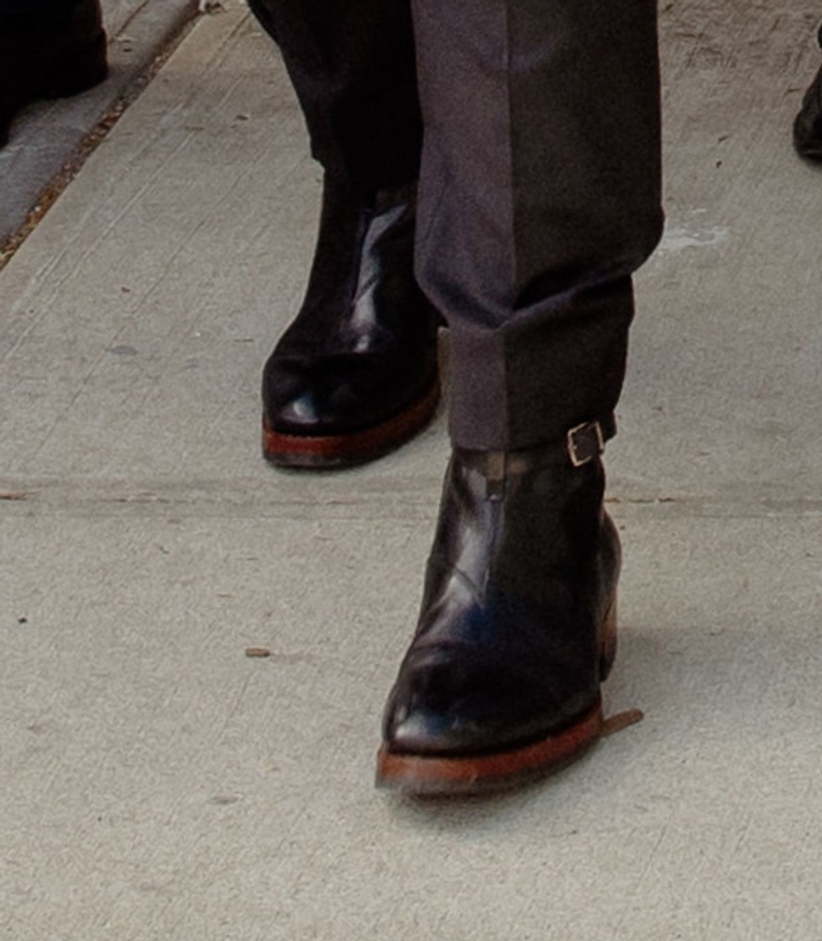 Photo by LaserKiwi on April 27, 2025 of the Blkbrd Shoemaker Umaid Jodhpur Boot in Maryam Black TPR Horsebutt.