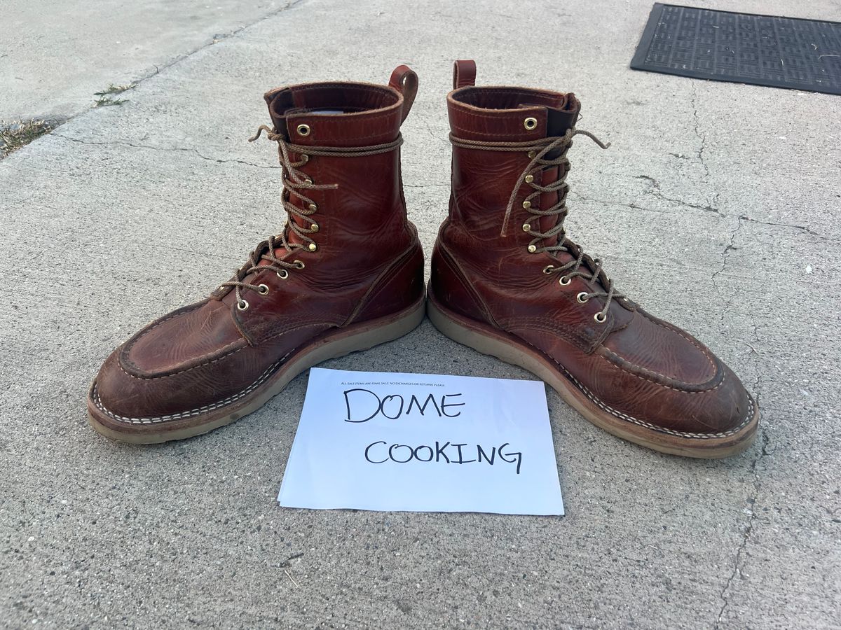 Photo by jessejames_c on November 4, 2025 of the Nicks DomePro in Horween English Tan Dublin.