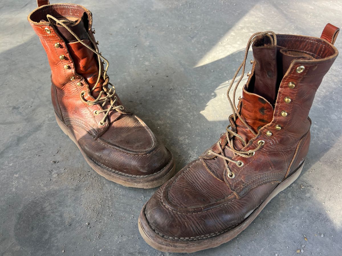 Photo by jessejames_c on December 3, 2025 of the Nicks DomePro in Horween English Tan Dublin.