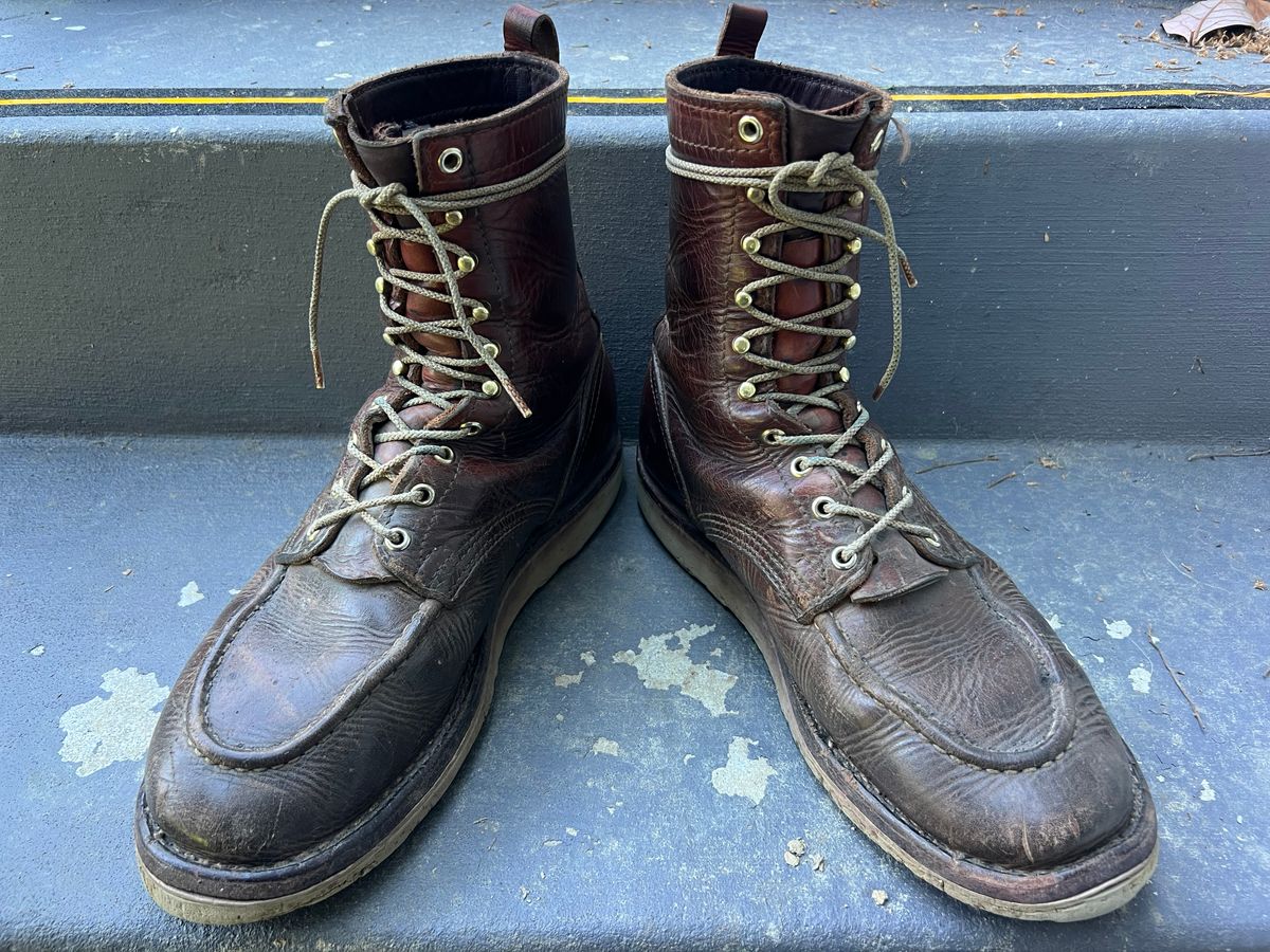 Photo by jessejames_c on April 1, 2026 of the Nicks DomePro in Horween English Tan Dublin.