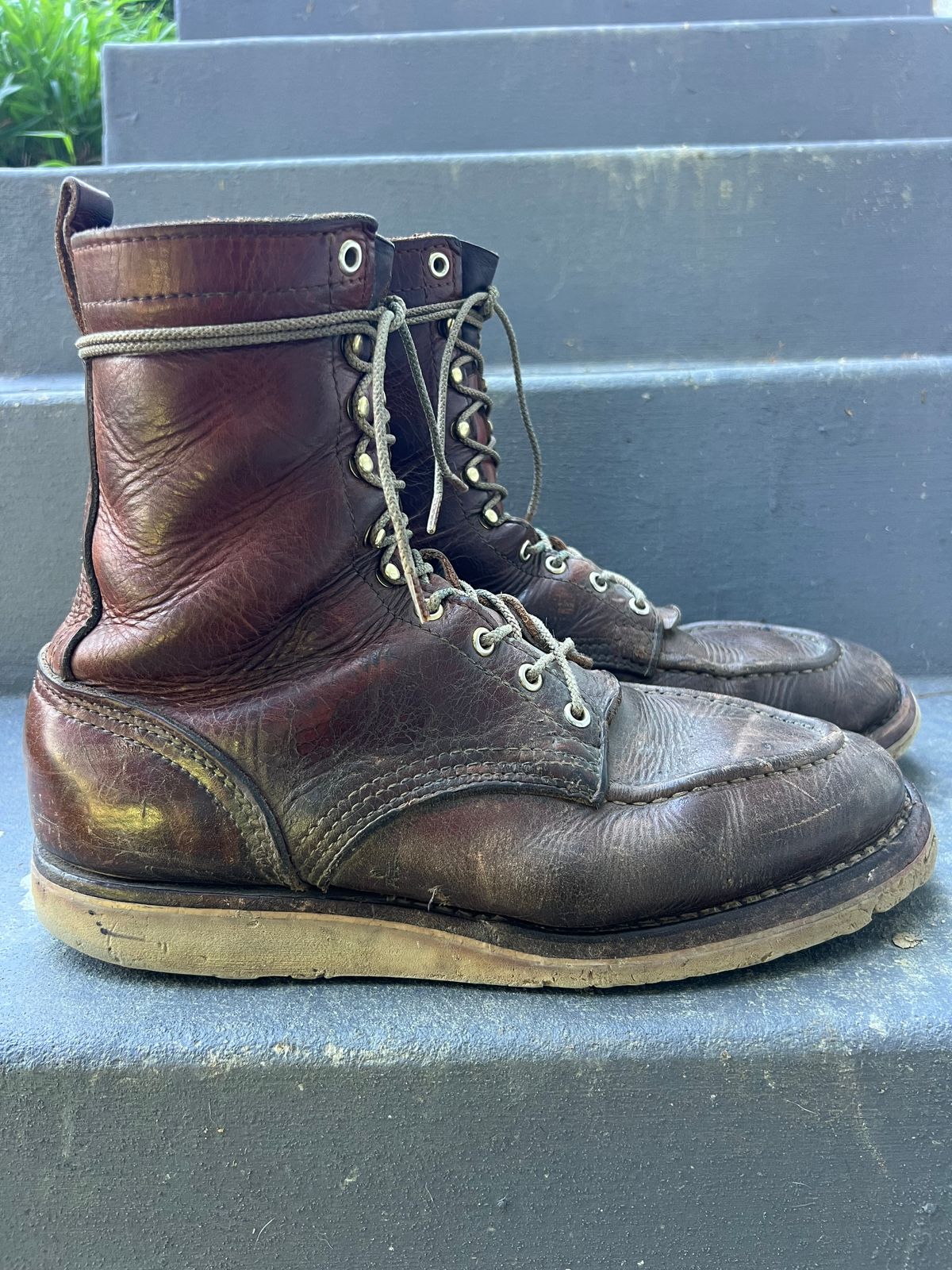 Photo by jessejames_c on April 1, 2026 of the Nicks DomePro in Horween English Tan Dublin.