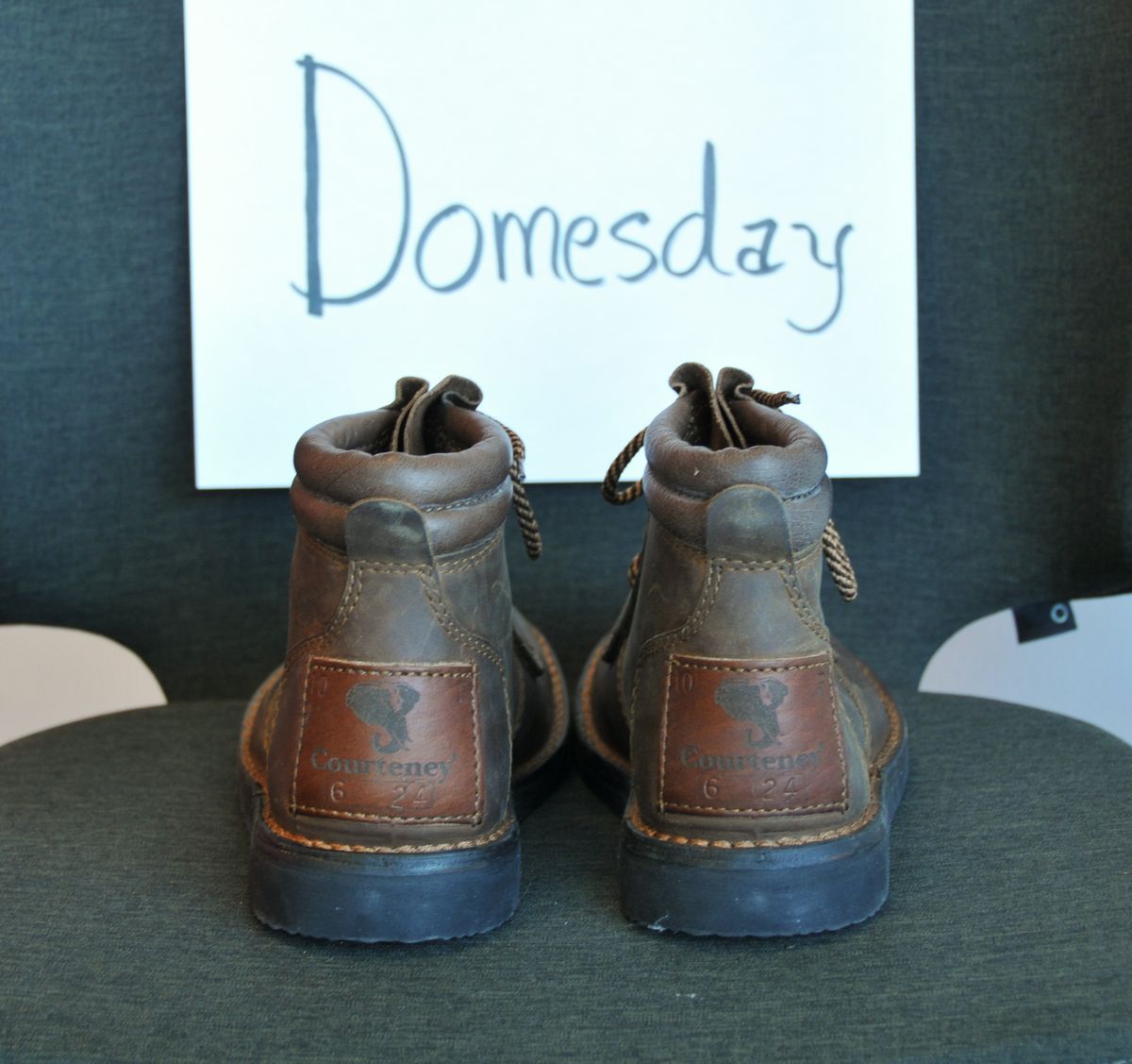 Photo by Lazarey on October 3, 2024 of the The Courteney Boot Company Safari (custom) in Mossop Leather - Dark Brown Bovine.