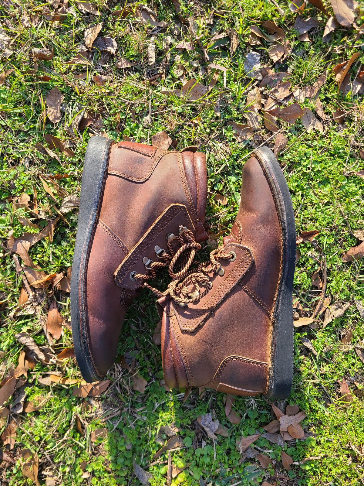 Photo by Lazarey on January 5, 2025 of the The Courteney Boot Company Safari (custom) in Mossop Leather - Dark Brown Bovine.