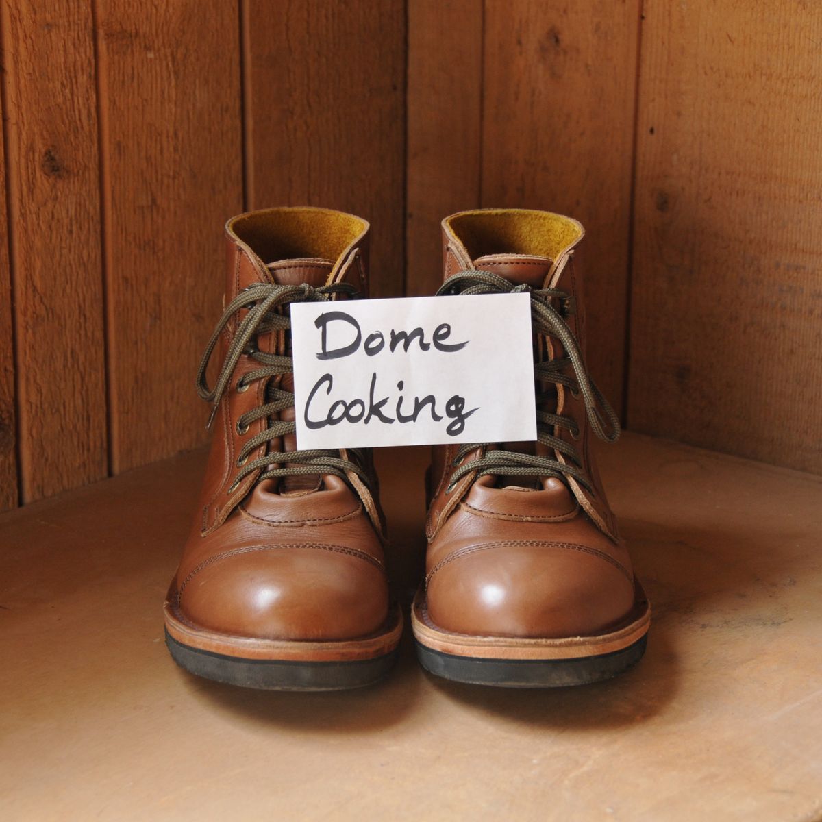 Photo by Lazarey on November 1, 2025 of the Jim Green Numzaan in Jim Green / Natural Veg Tan.