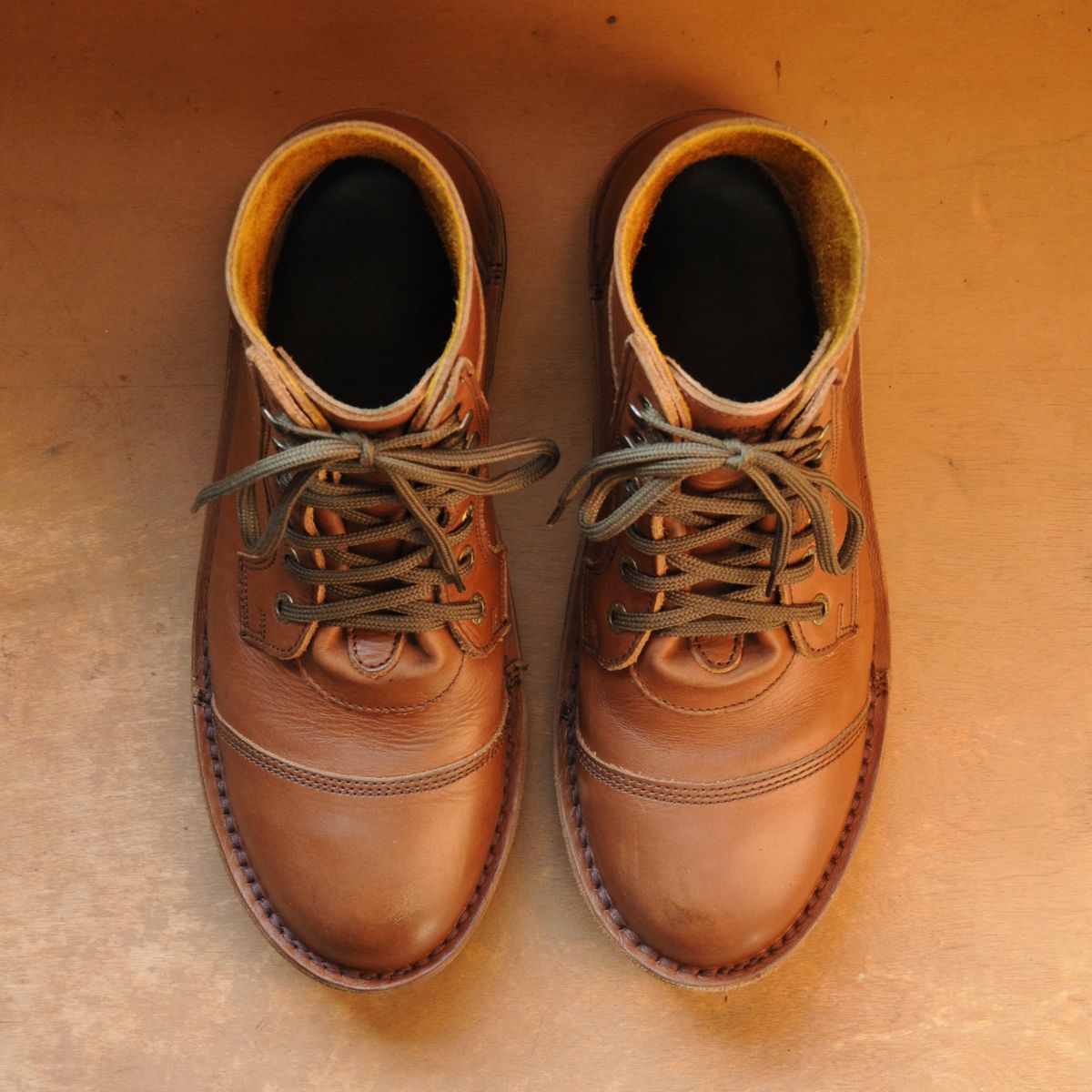 Photo by Lazarey on January 3, 2026 of the Jim Green Numzaan in Jim Green / Natural Veg Tan.