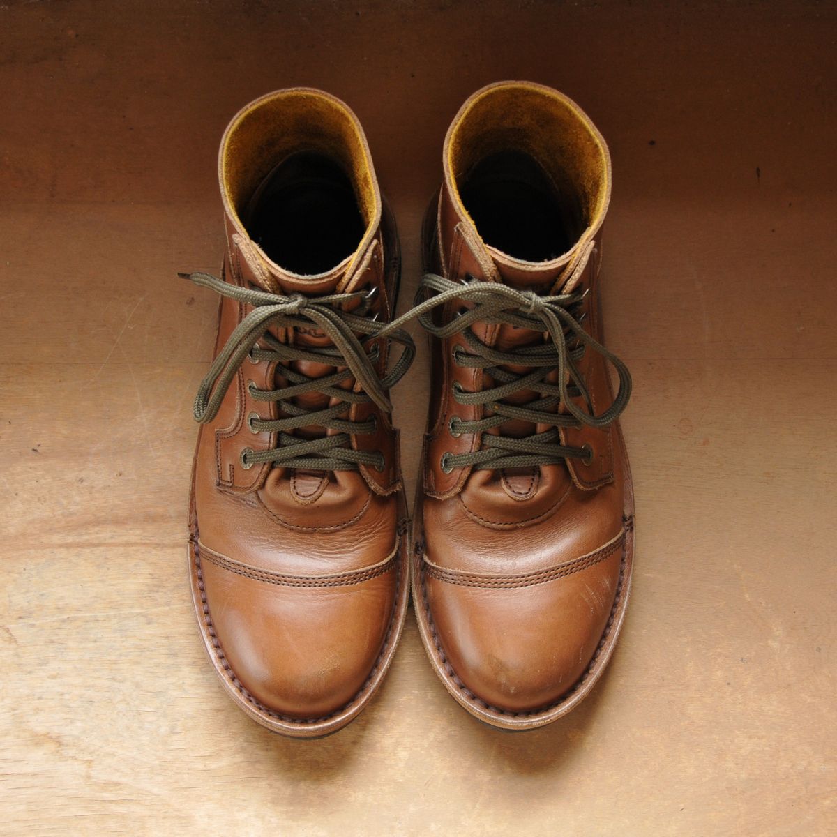 Photo by Lazarey on January 27, 2026 of the Jim Green Numzaan in Jim Green / Natural Veg Tan.