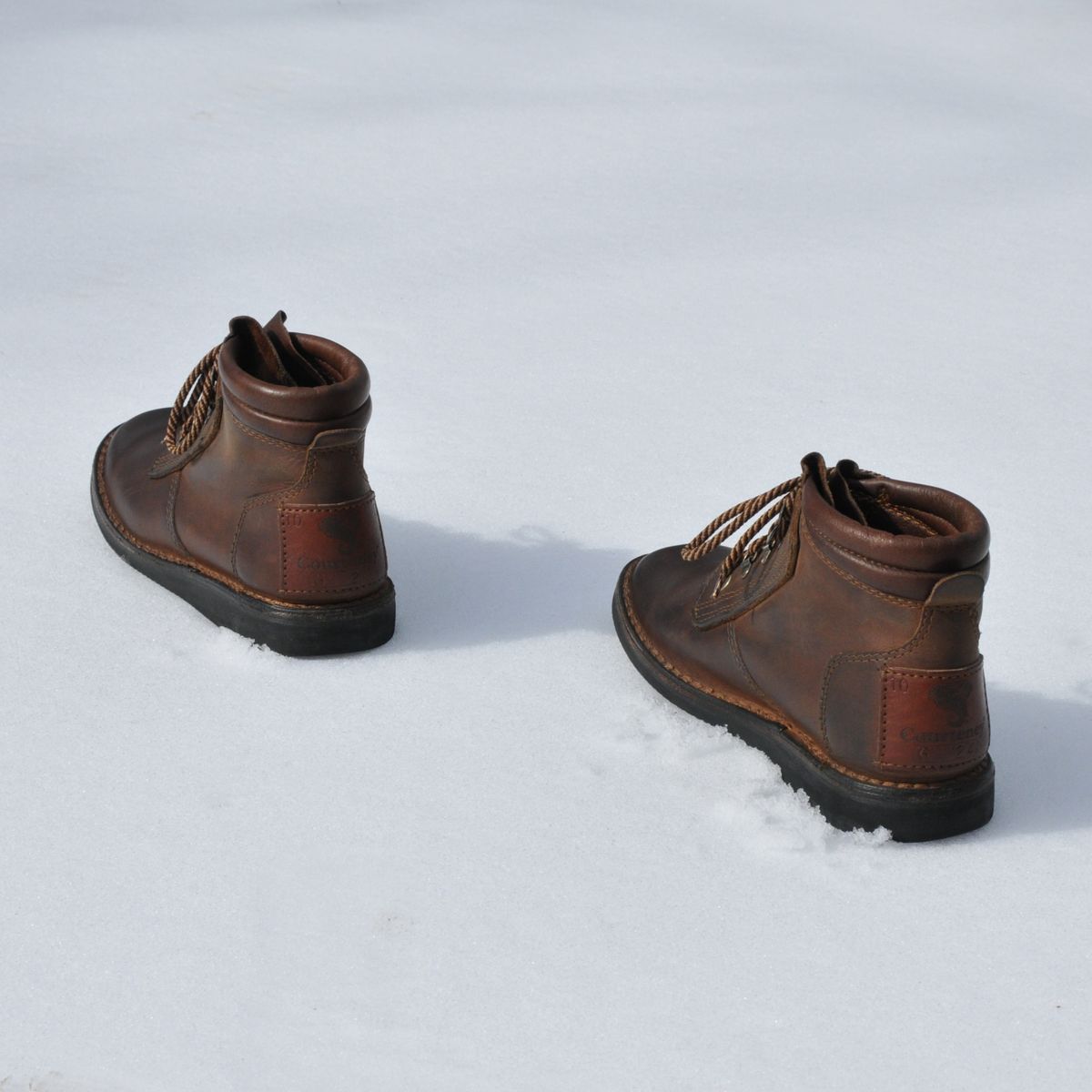 Photo by Lazarey on January 27, 2026 of the The Courteney Boot Company Safari (custom) in Mossop Leather - Dark Brown Bovine.