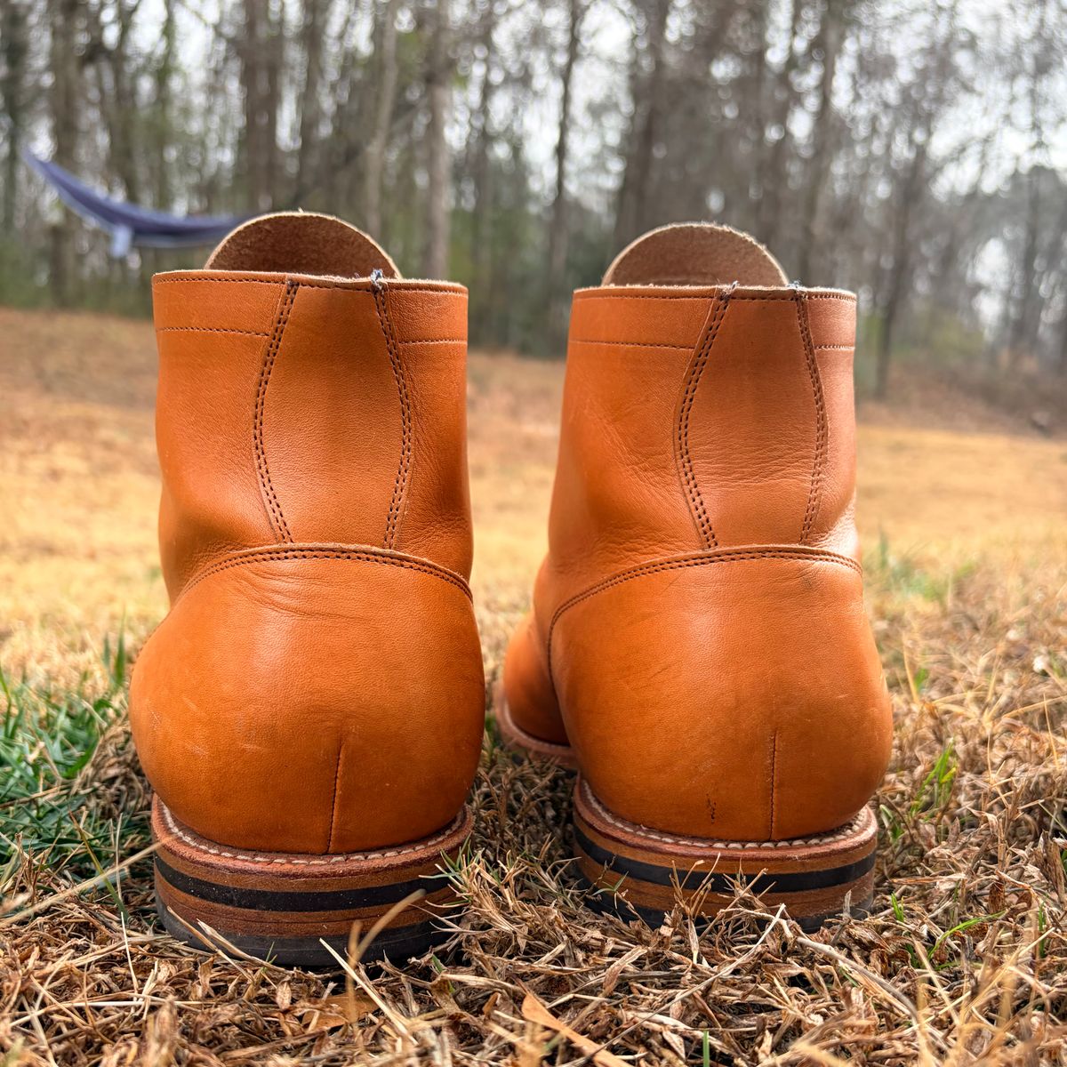 Photo by ChristianD on January 4, 2026 of the Grant Stone Diesel Boot in Horween Tan Essex.