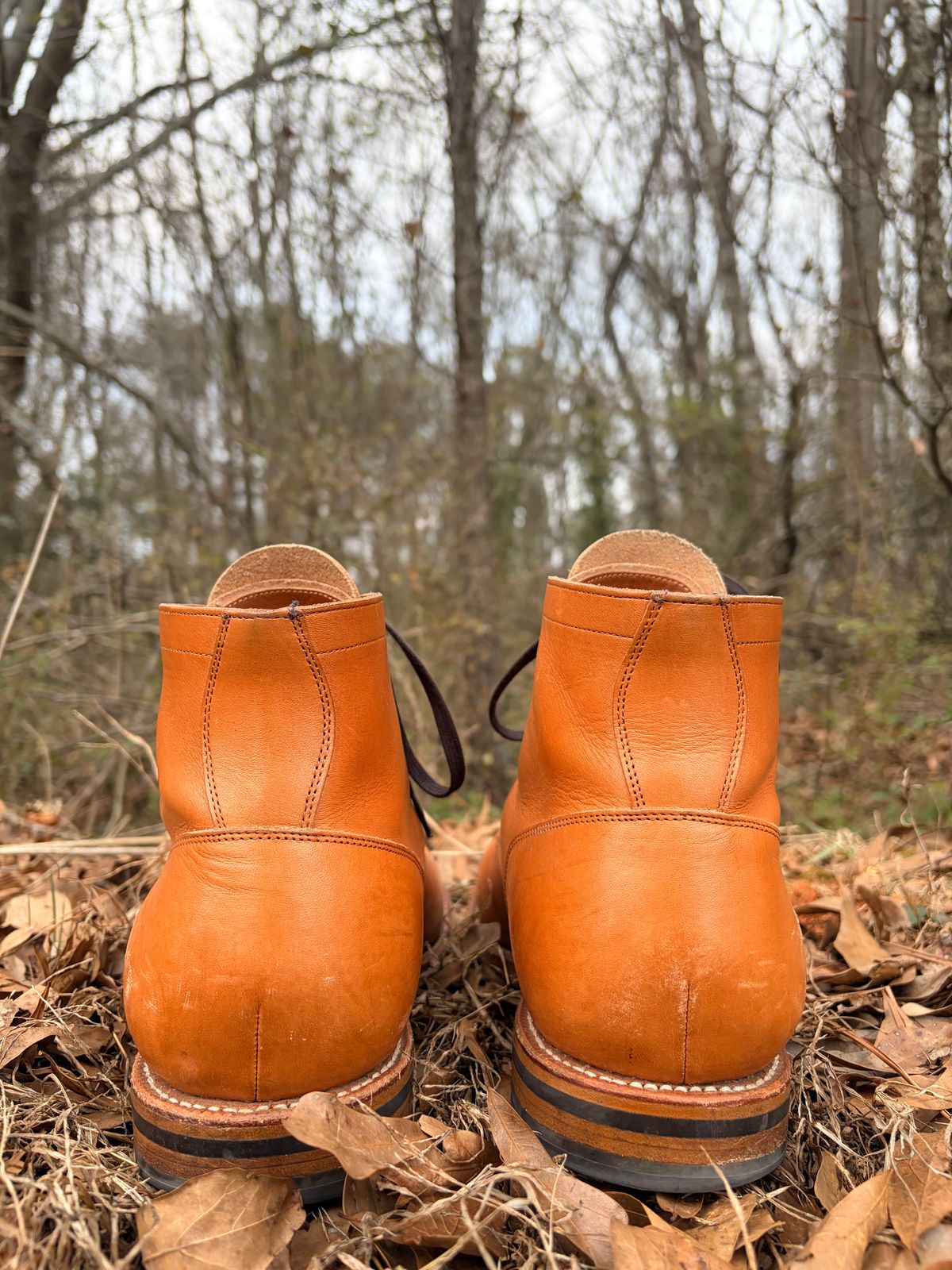 Photo by ChristianD on February 5, 2026 of the Grant Stone Diesel Boot in Horween Tan Essex.