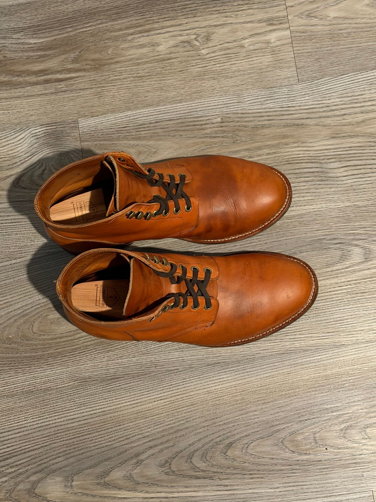Photo by ChristianD on March 17, 2026 of the Grant Stone Diesel Boot in Horween Tan Essex.