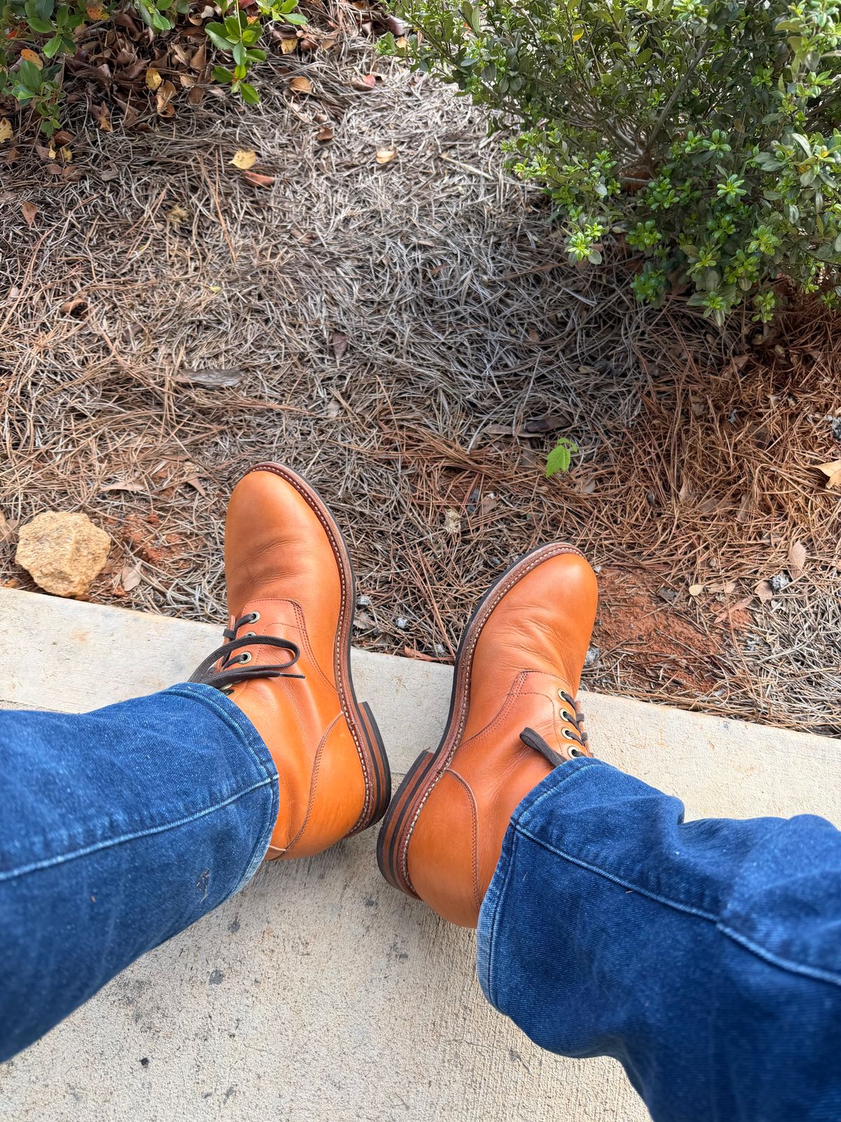 Photo by ChristianD on April 5, 2026 of the Grant Stone Diesel Boot in Horween Tan Essex.