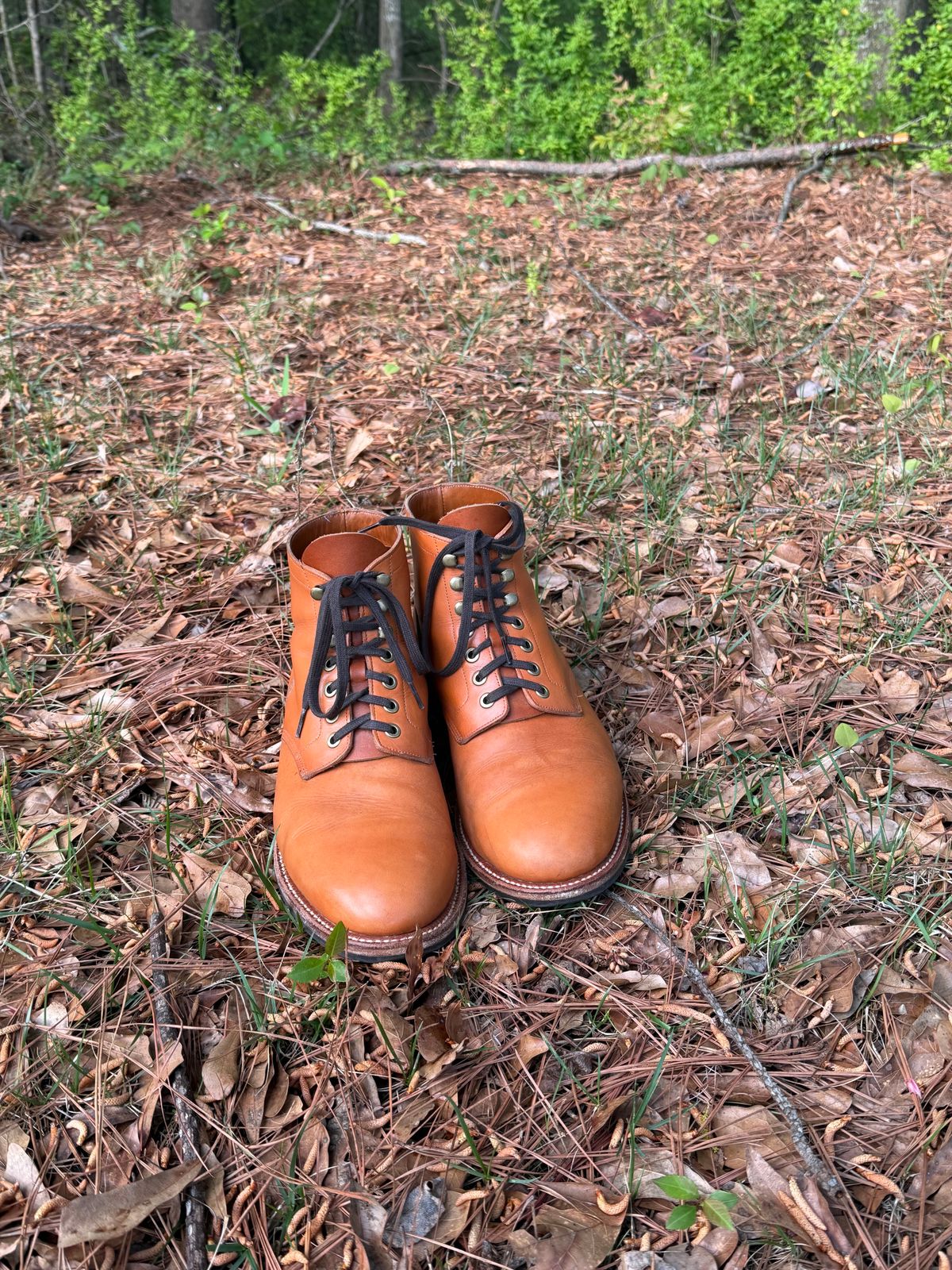 Photo by ChristianD on April 5, 2026 of the Grant Stone Diesel Boot in Horween Tan Essex.