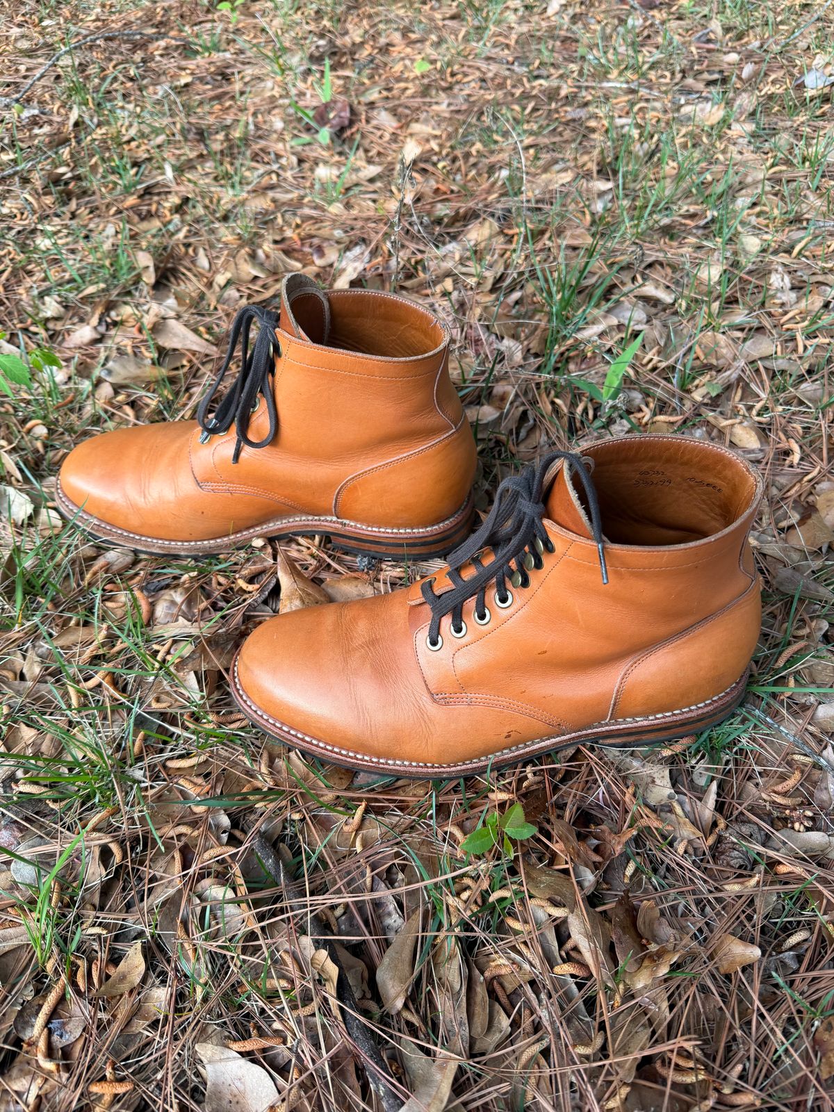 Photo by ChristianD on April 5, 2026 of the Grant Stone Diesel Boot in Horween Tan Essex.