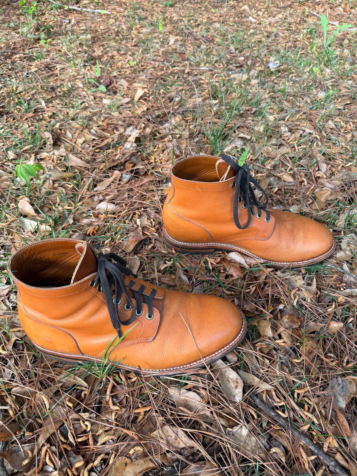 Photo by ChristianD on April 5, 2026 of the Grant Stone Diesel Boot in Horween Tan Essex.