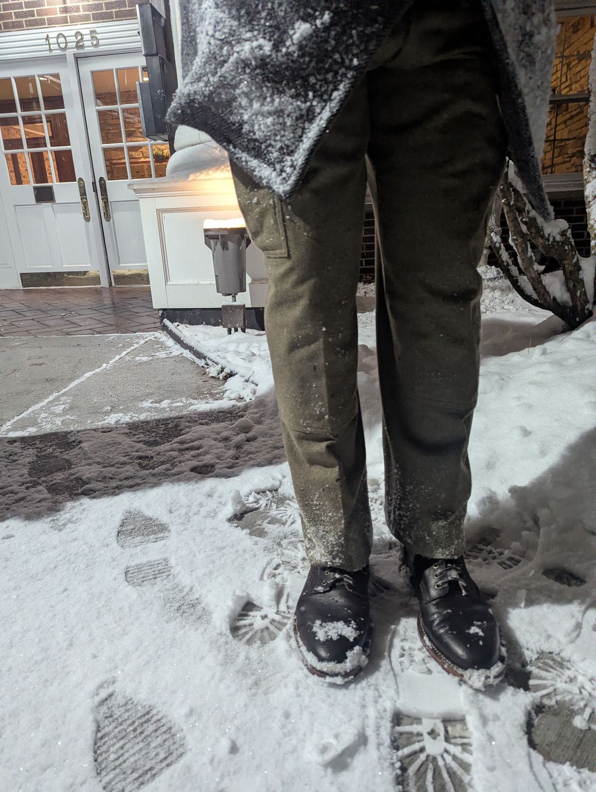 Photo by MrMister on November 30, 2025 of the Parkhurst The Allen in Horween Dark Brown Waxed Flesh.